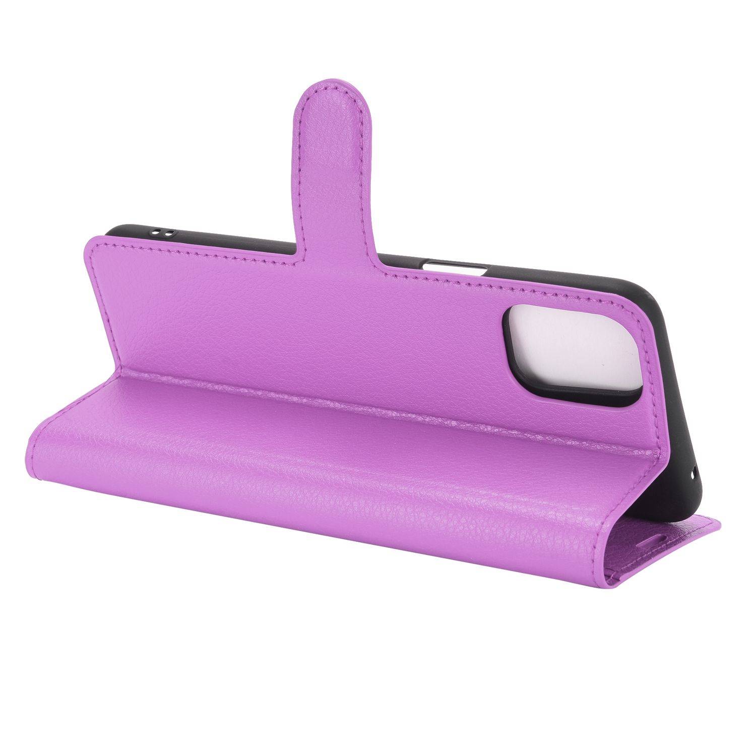 LG K42 Handyhülle Bookcover Violett