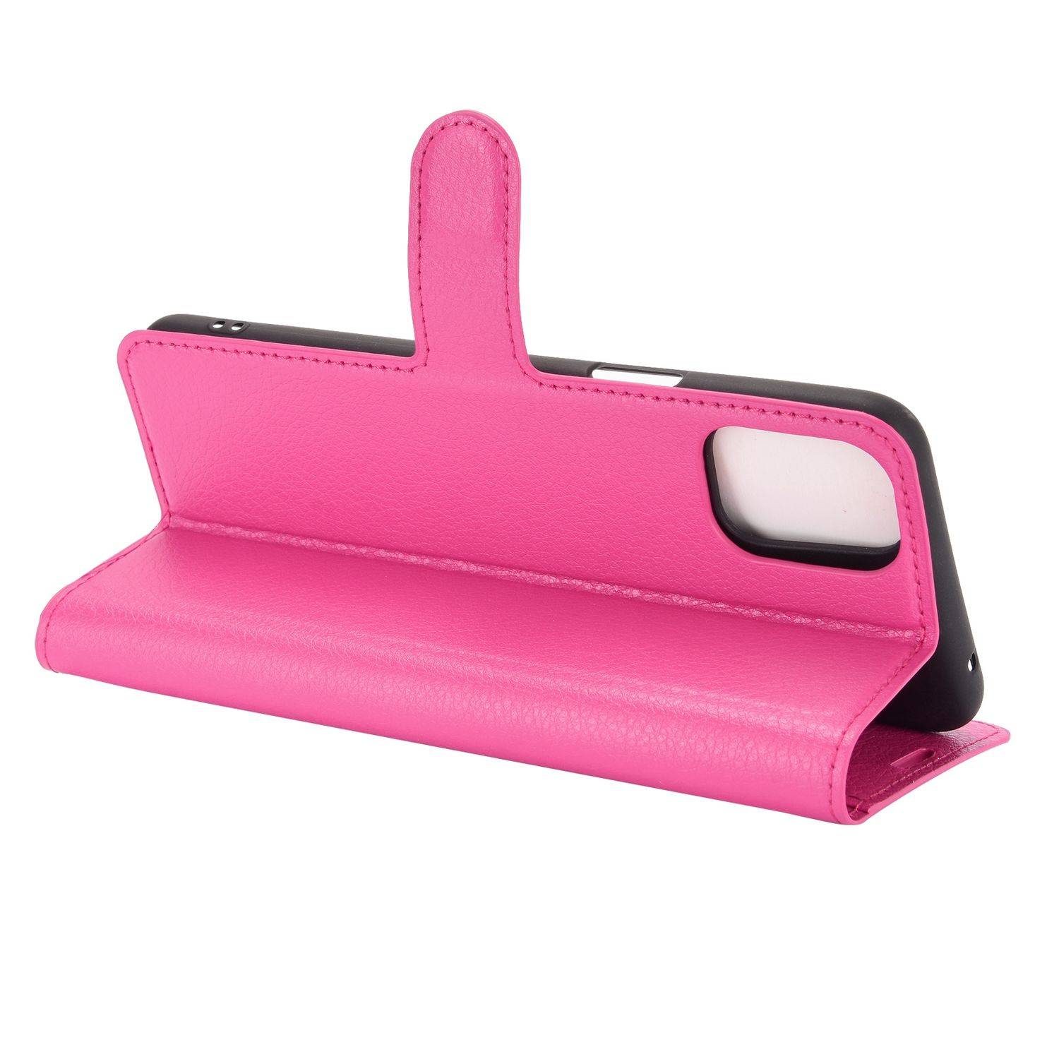 LG K42 Handyhülle Bookcover Rosa