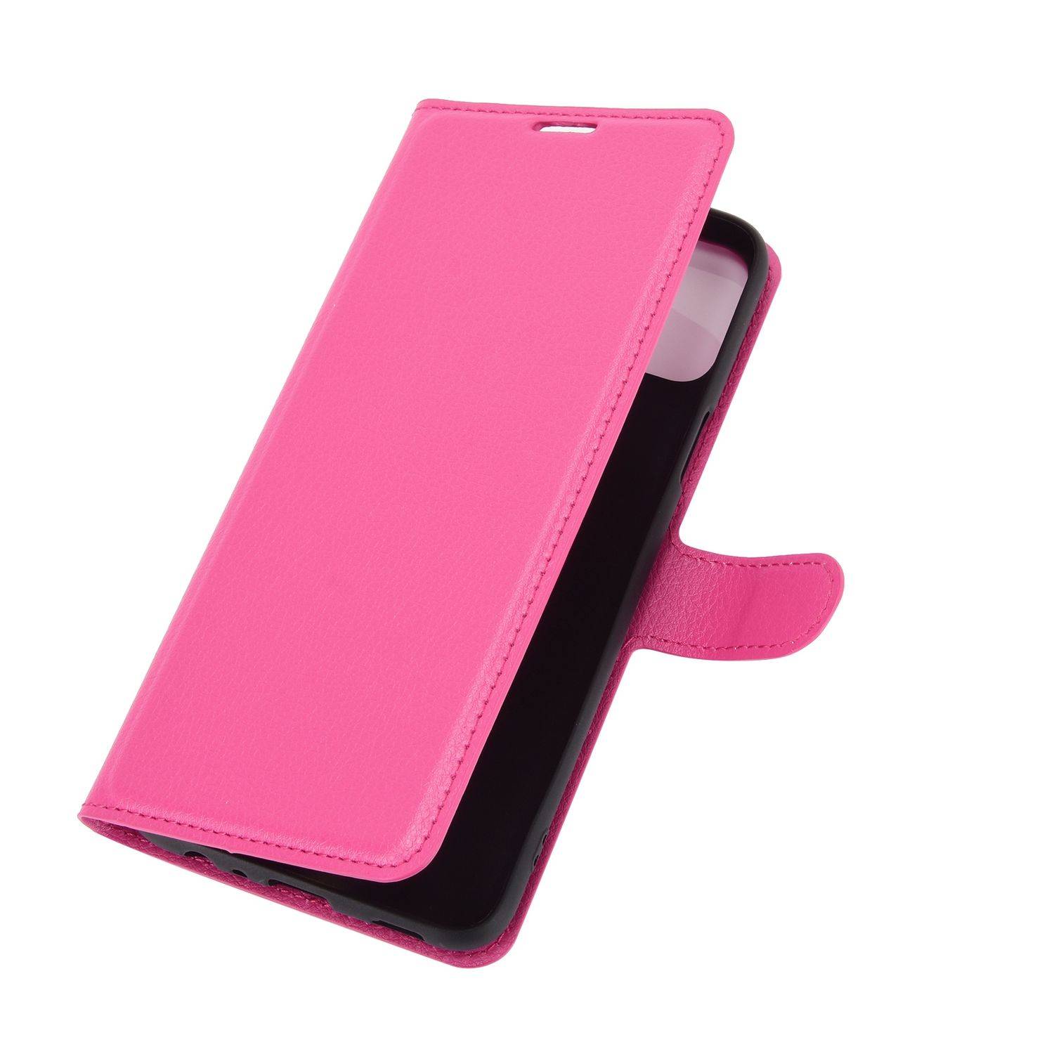 LG K42 Handyhülle Bookcover Rosa