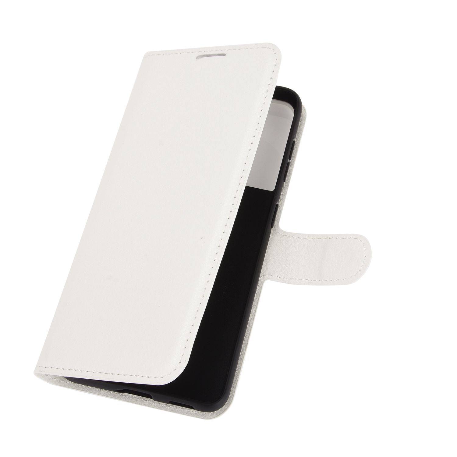 Samsung Galaxy S21 Handyhülle Bookcover Weiß