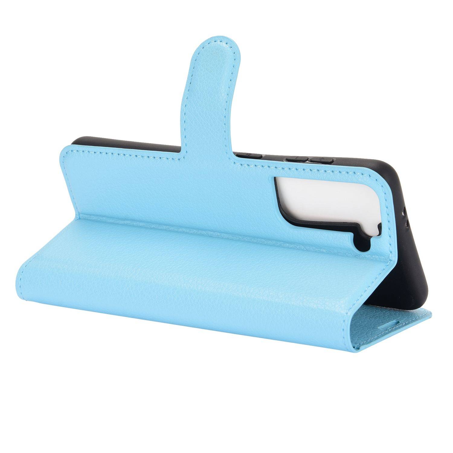 Samsung Galaxy S21 Handyhülle Bookcover Blau