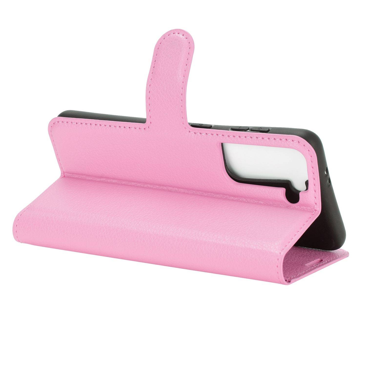 Samsung Galaxy S21 Handyhülle Bookcover Rosa