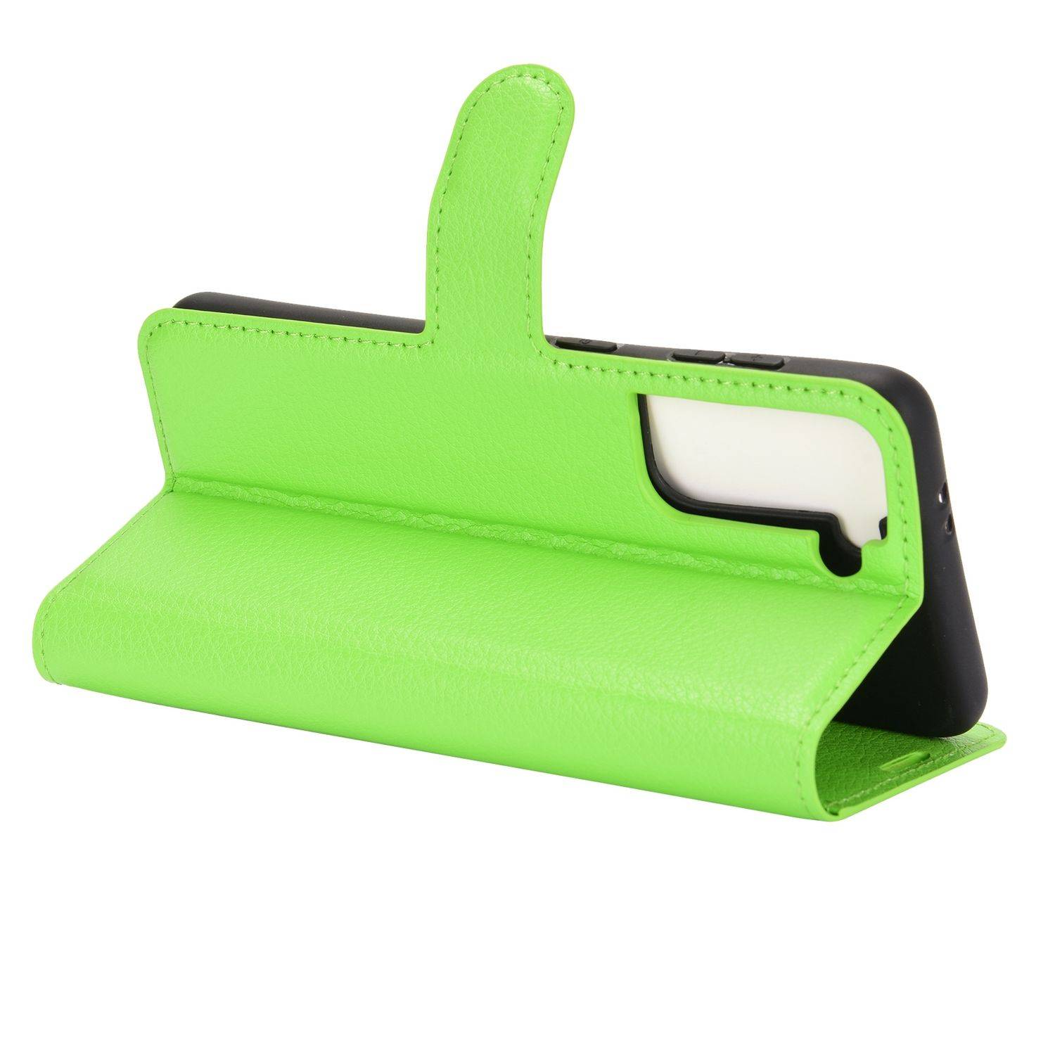 Samsung Galaxy S21 Handyhülle Bookcover Grün
