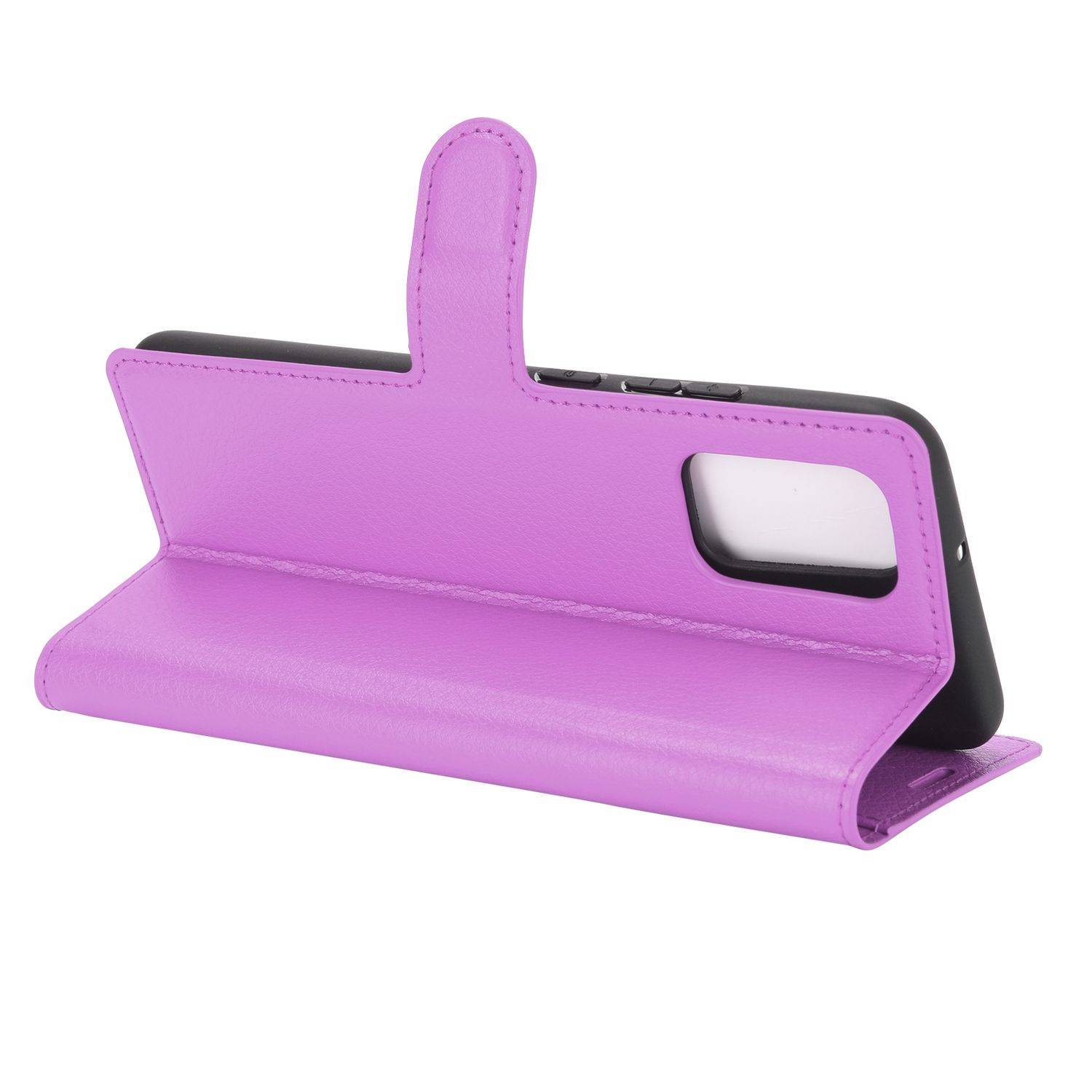 Samsung Galaxy A02s Handyhülle Bookcover Violett