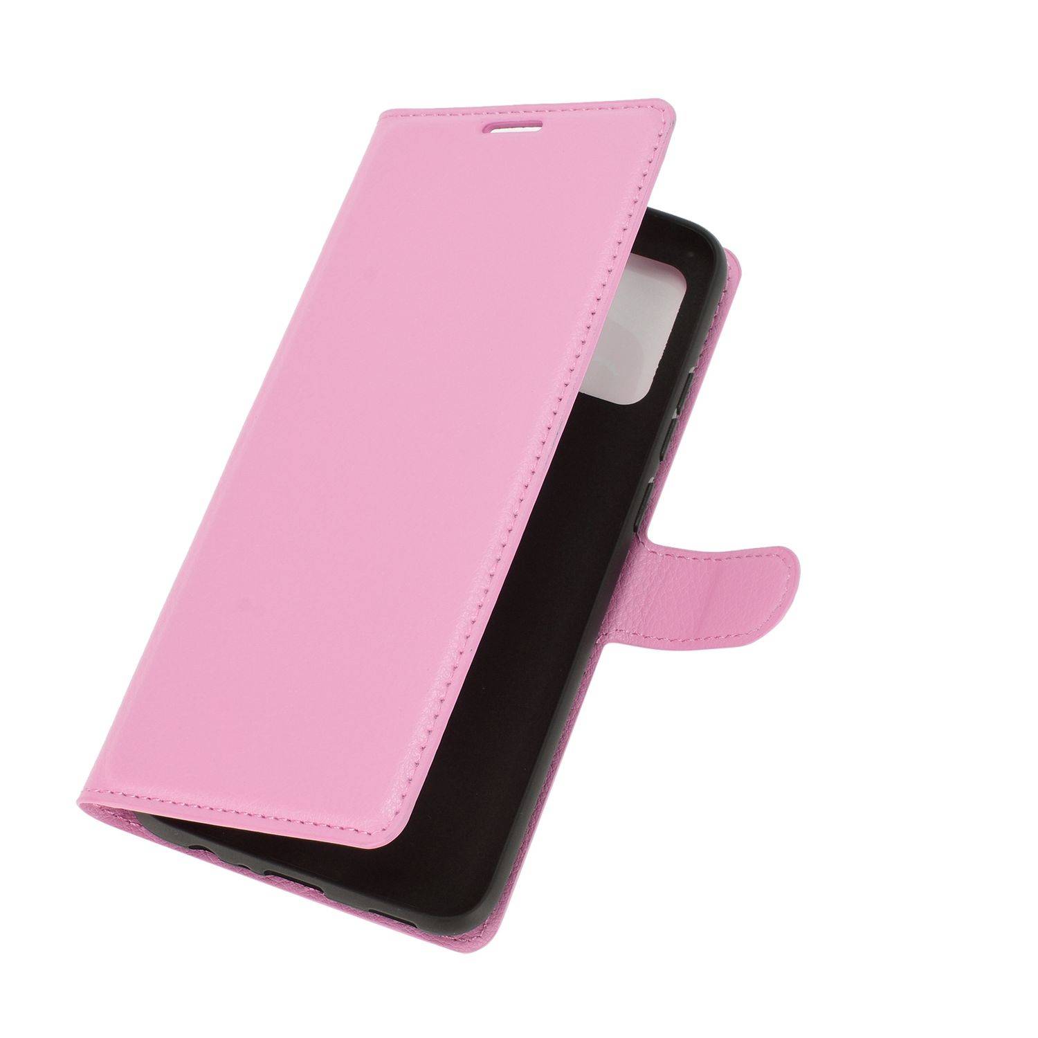 Samsung Galaxy A02s Handyhülle Bookcover Rosa