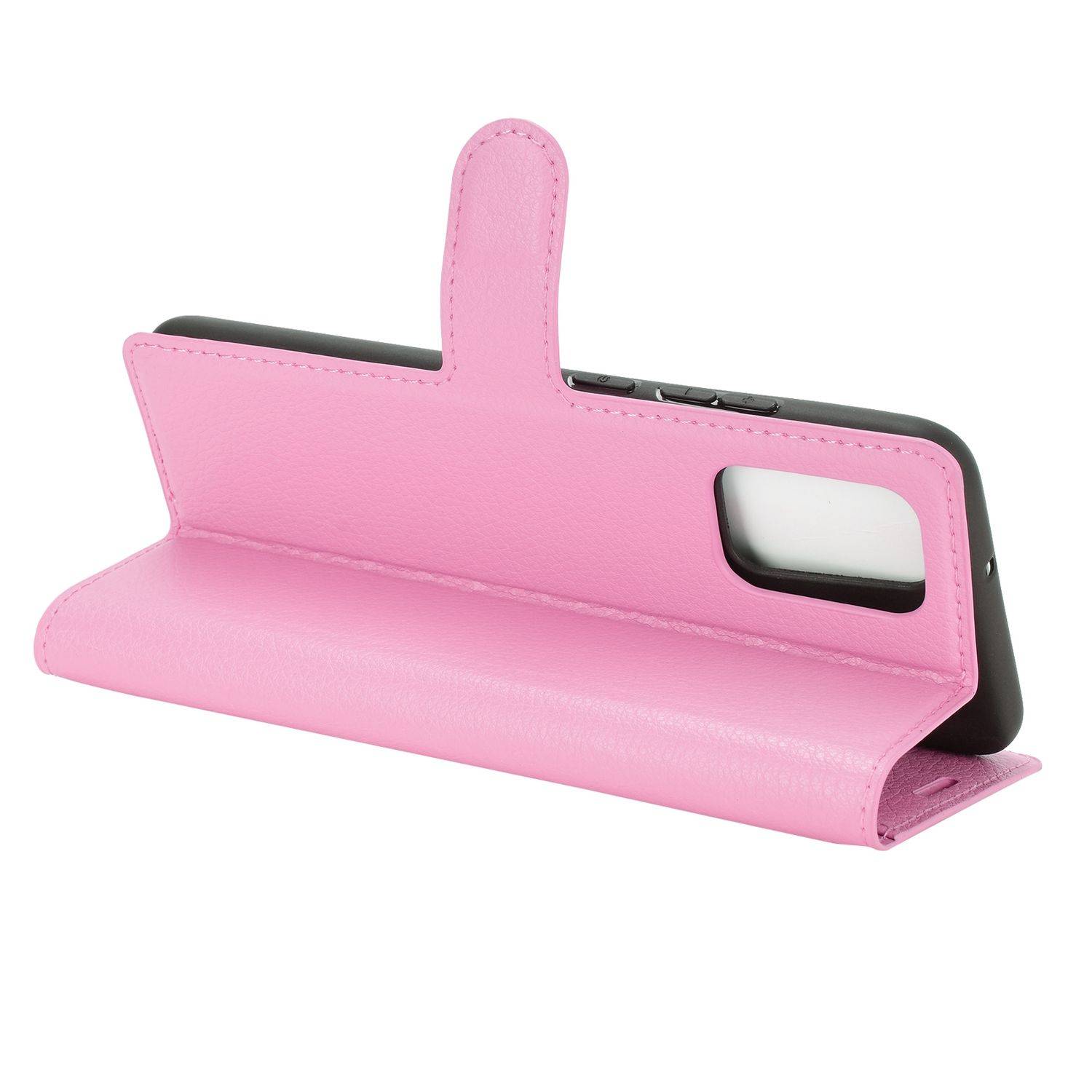 Samsung Galaxy A02s Handyhülle Bookcover Rosa