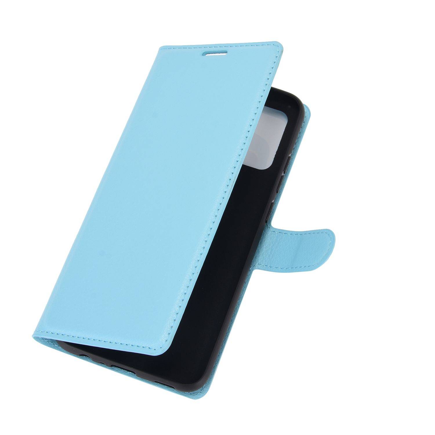 Samsung Galaxy A02s Handyhülle Bookcover Blau