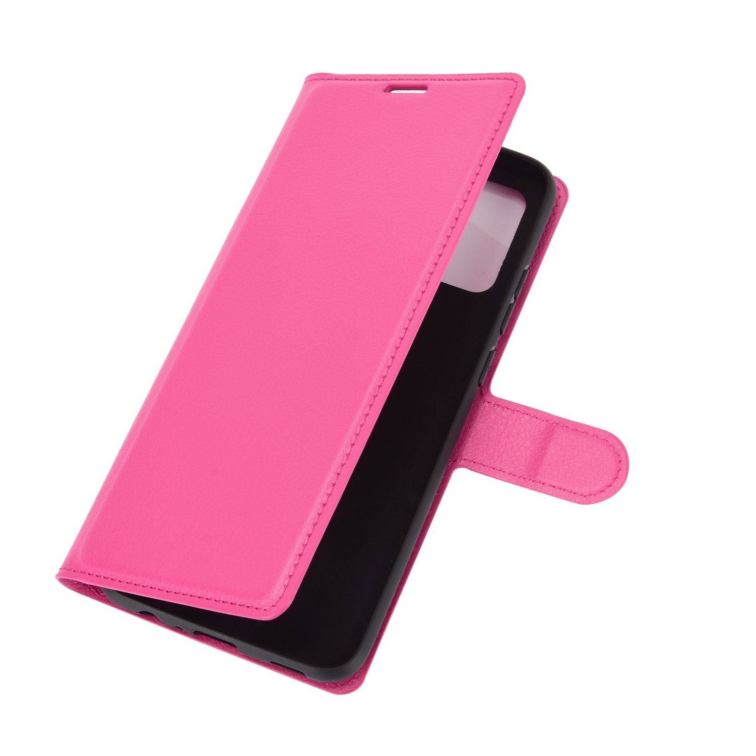 Samsung Galaxy A02s Handyhülle Bookcover Rosa