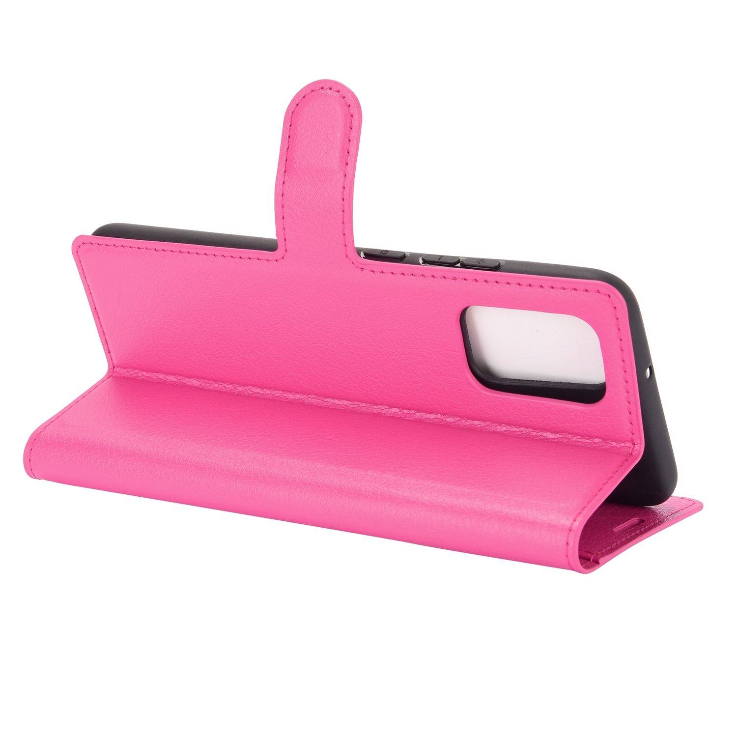 Samsung Galaxy A02s Handyhülle Bookcover Rosa