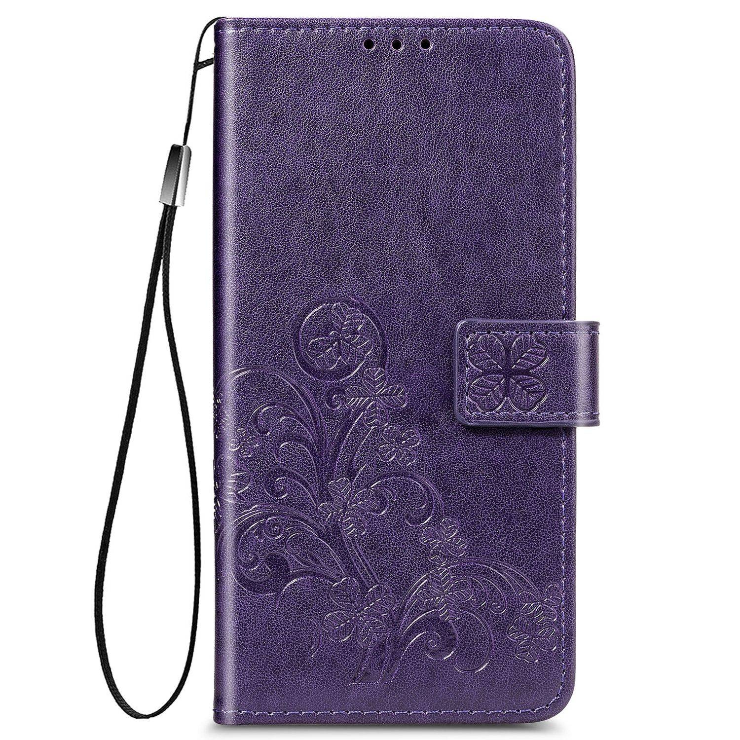 Samsung Galaxy A72 5G Handyhülle Bookcover Violett