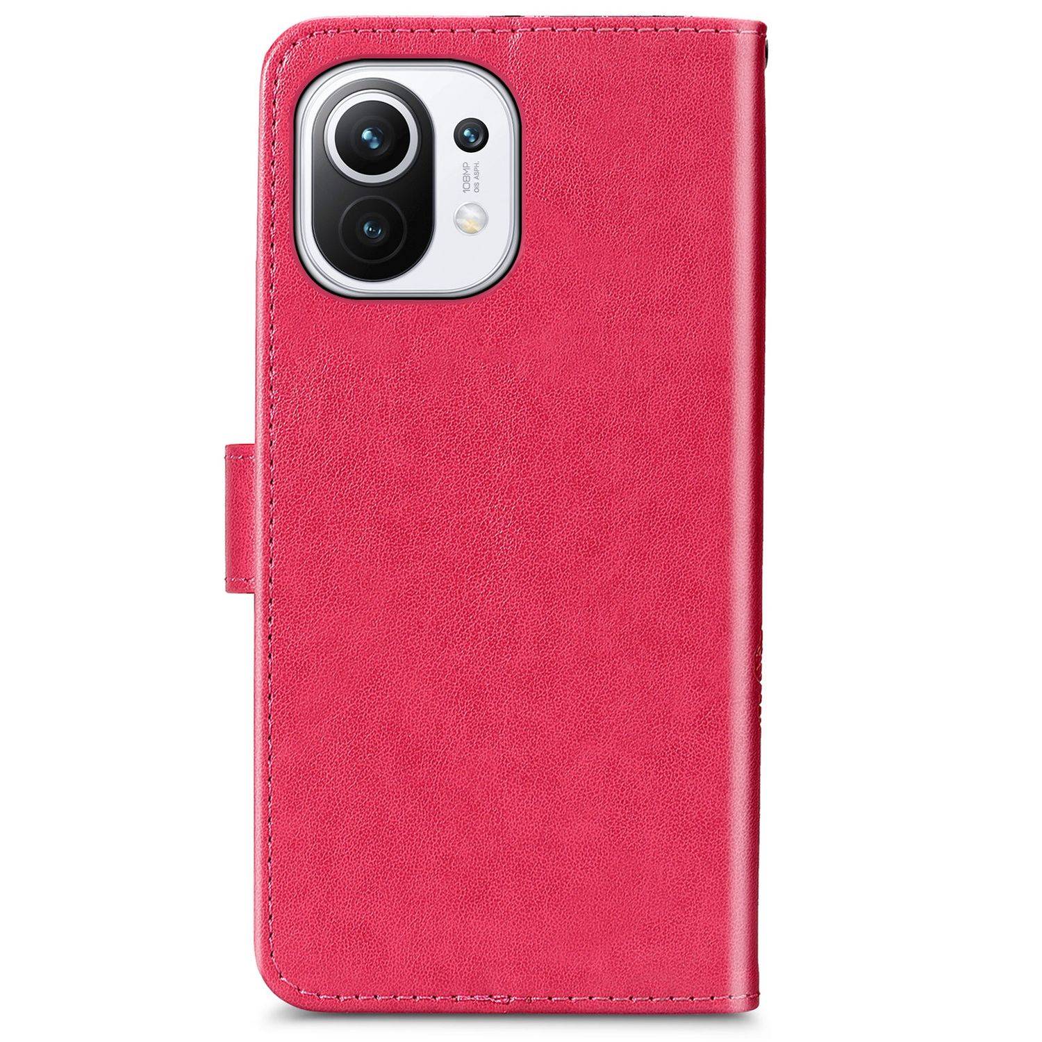 Xiaomi Mi 11 Handyhülle Bookcover Rosa
