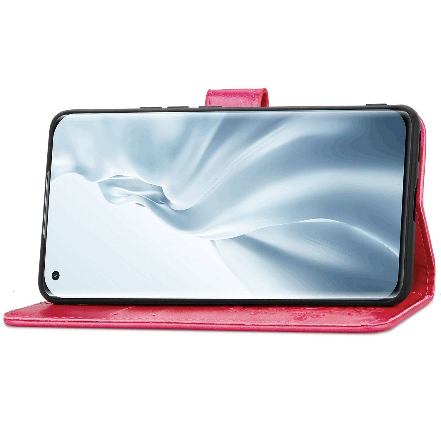 Xiaomi Mi 11 Handyhülle Bookcover Rosa