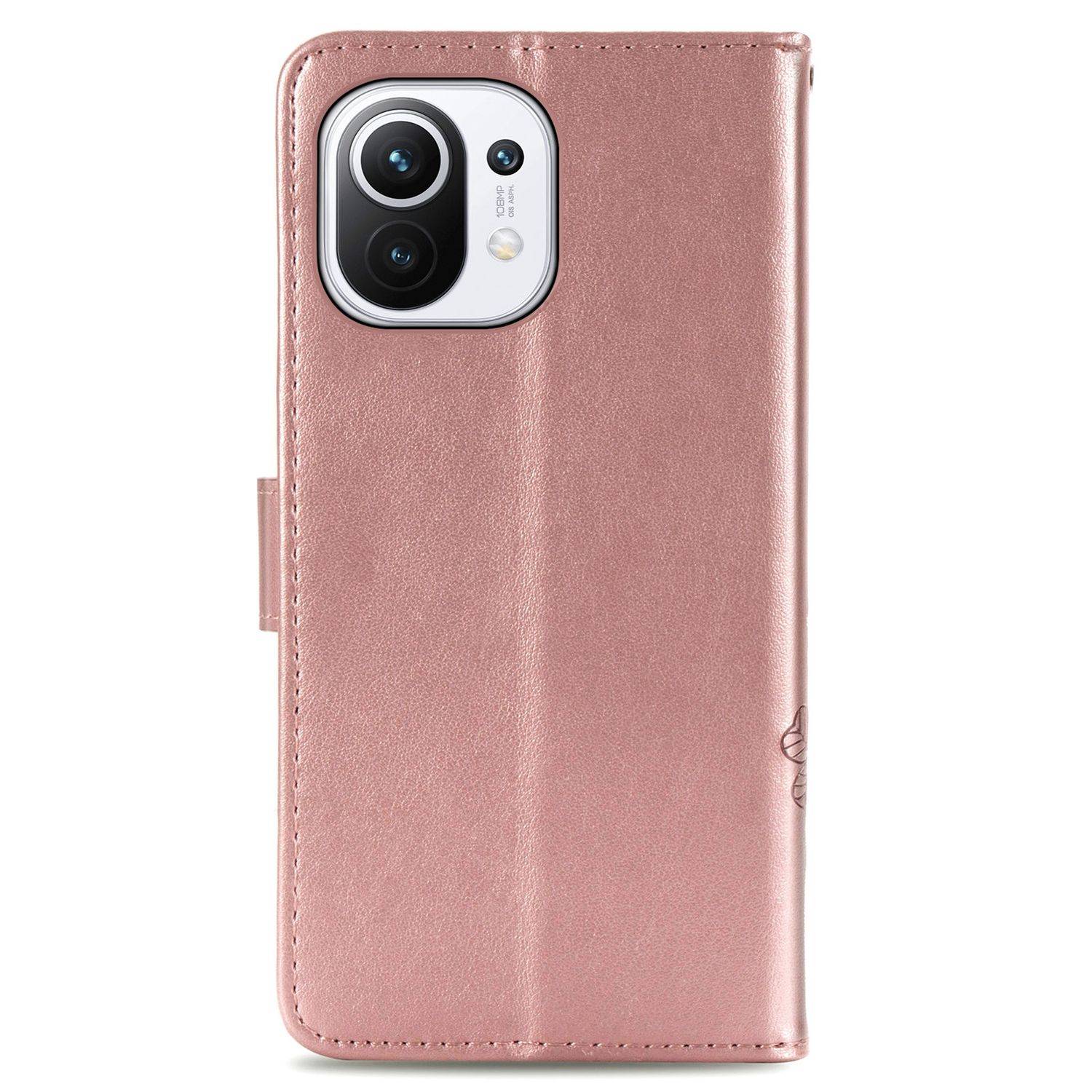 Xiaomi Mi 11 Handyhülle Bookcover Rosa