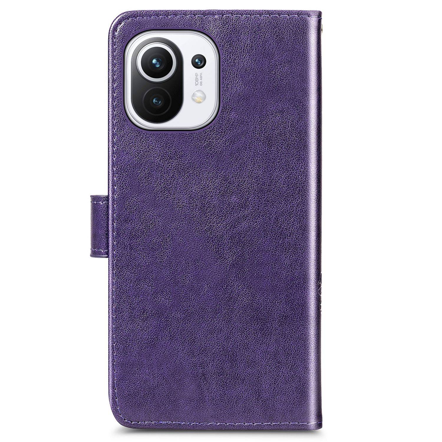 Xiaomi Mi 11 Handyhülle Bookcover Violett