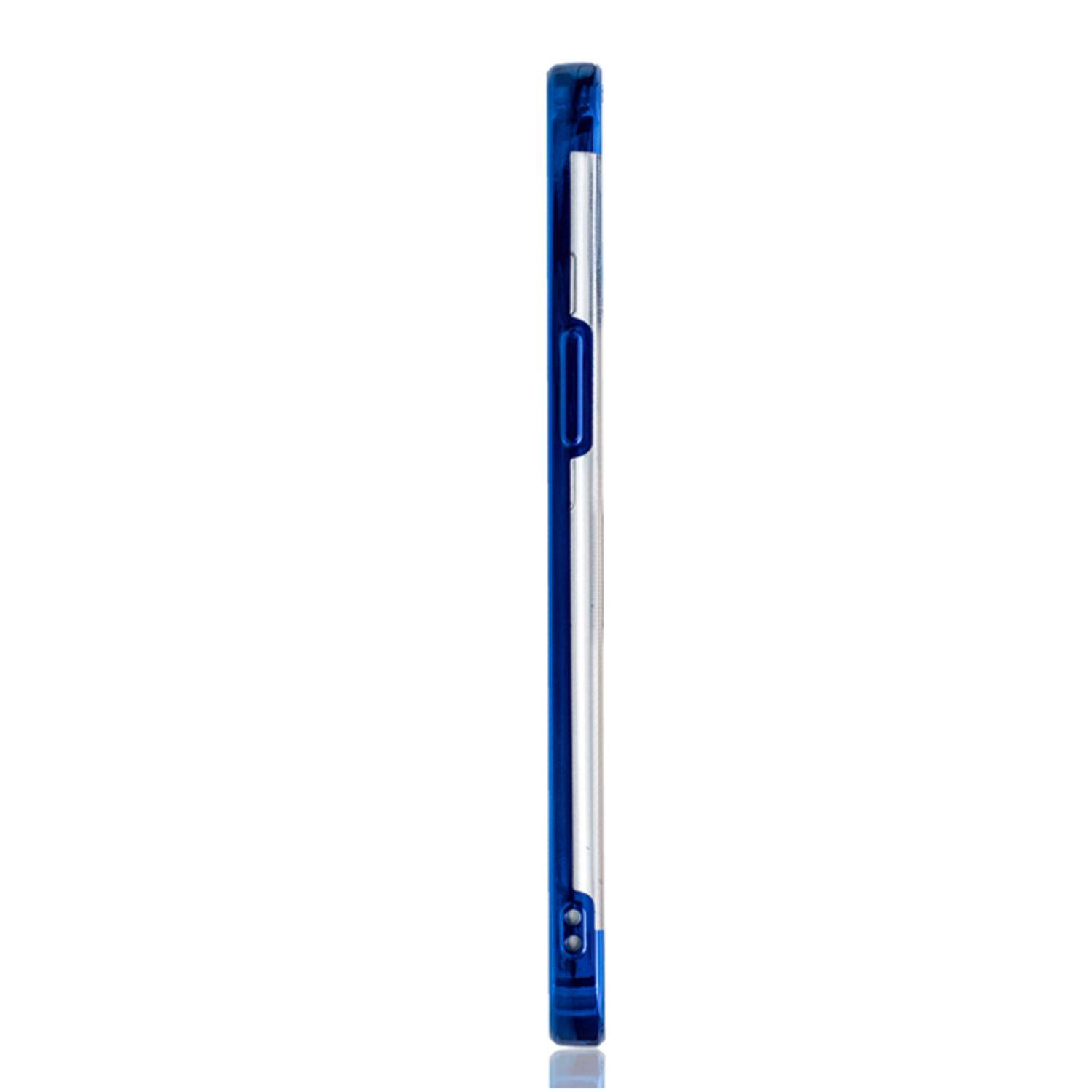 Apple iPhone 12 Pro Max Handyhülle Bumper Backcover Blau