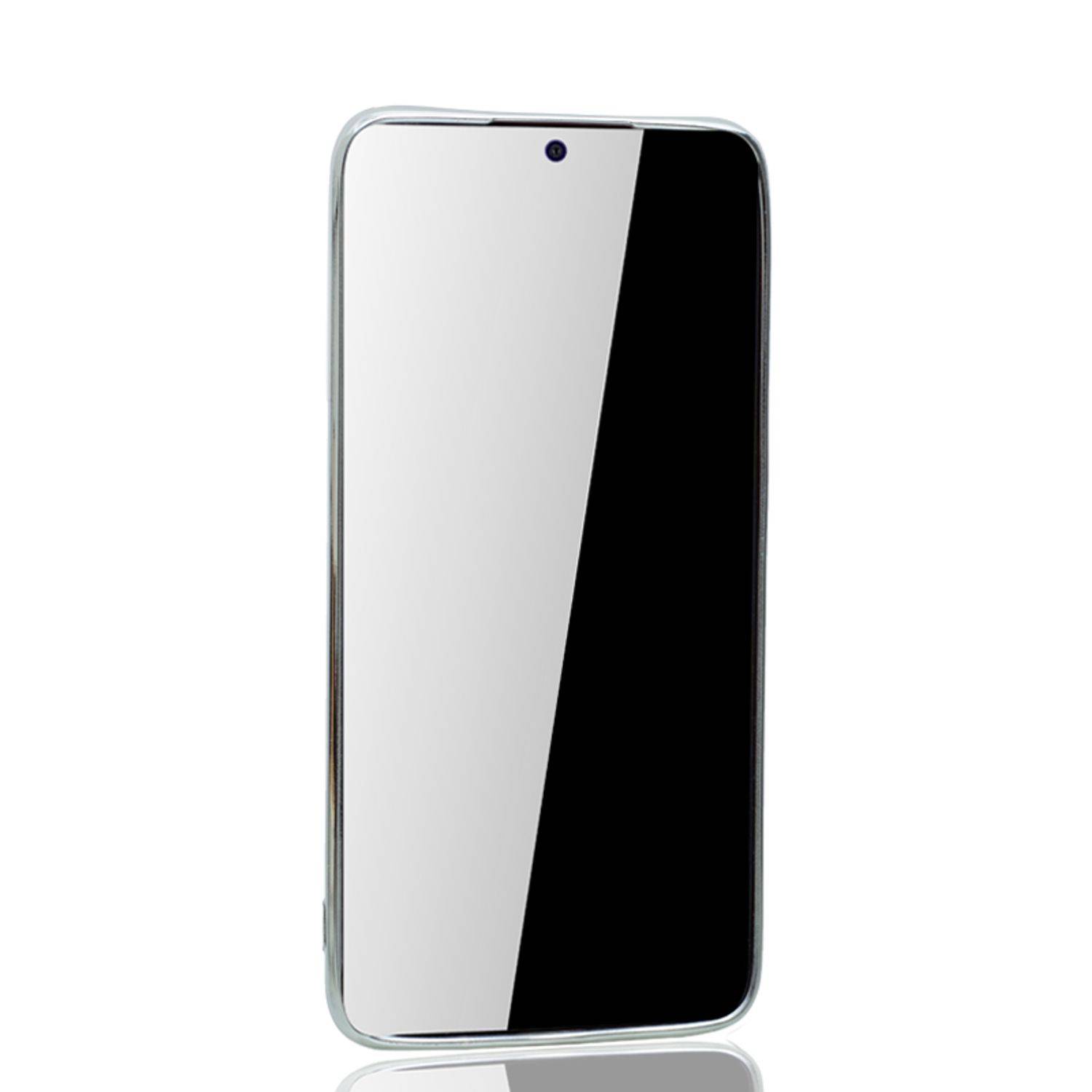 Samsung Galaxy Note 20 Handyhülle Bumper Backcover Silber
