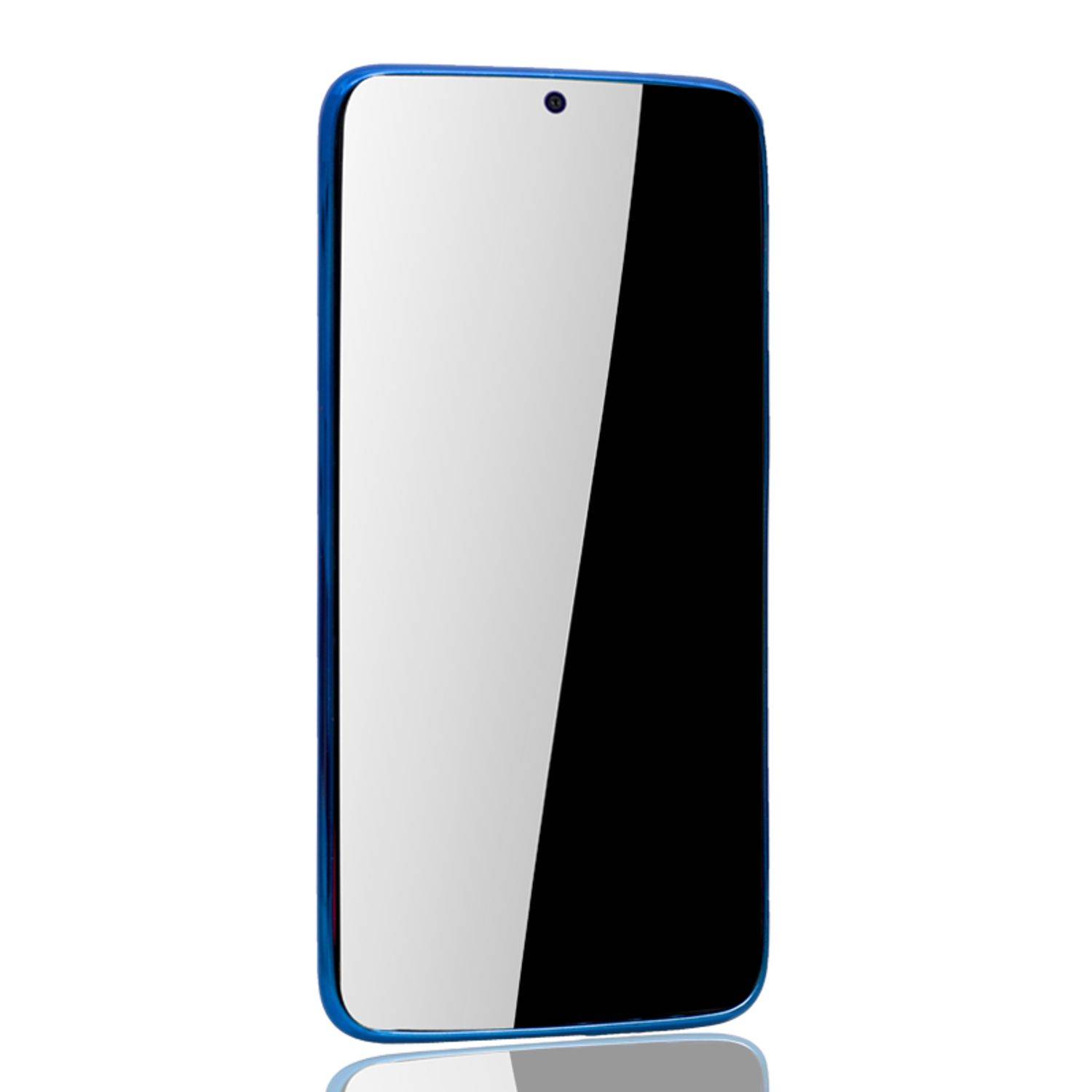 Samsung Galaxy Note 20 Handyhülle Bumper Backcover Blau