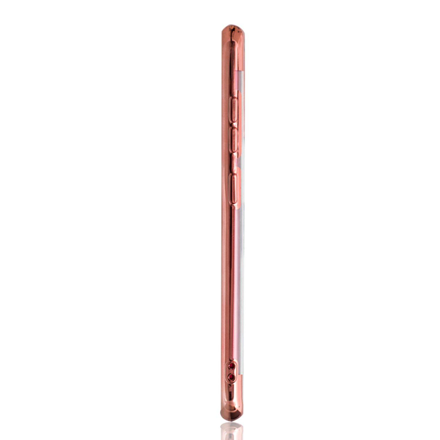 Samsung Galaxy Note 20 Handyhülle Bumper Backcover Rosa