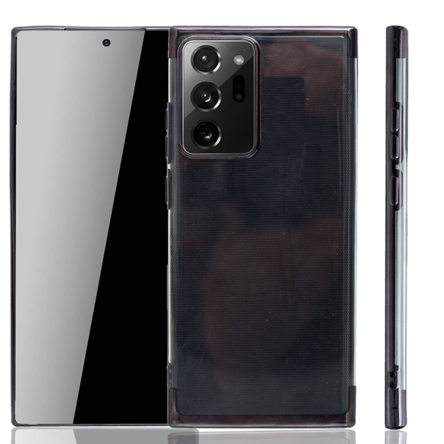 Samsung Galaxy Note 20 Ultra Handyhülle Bumper Backcover Schwarz