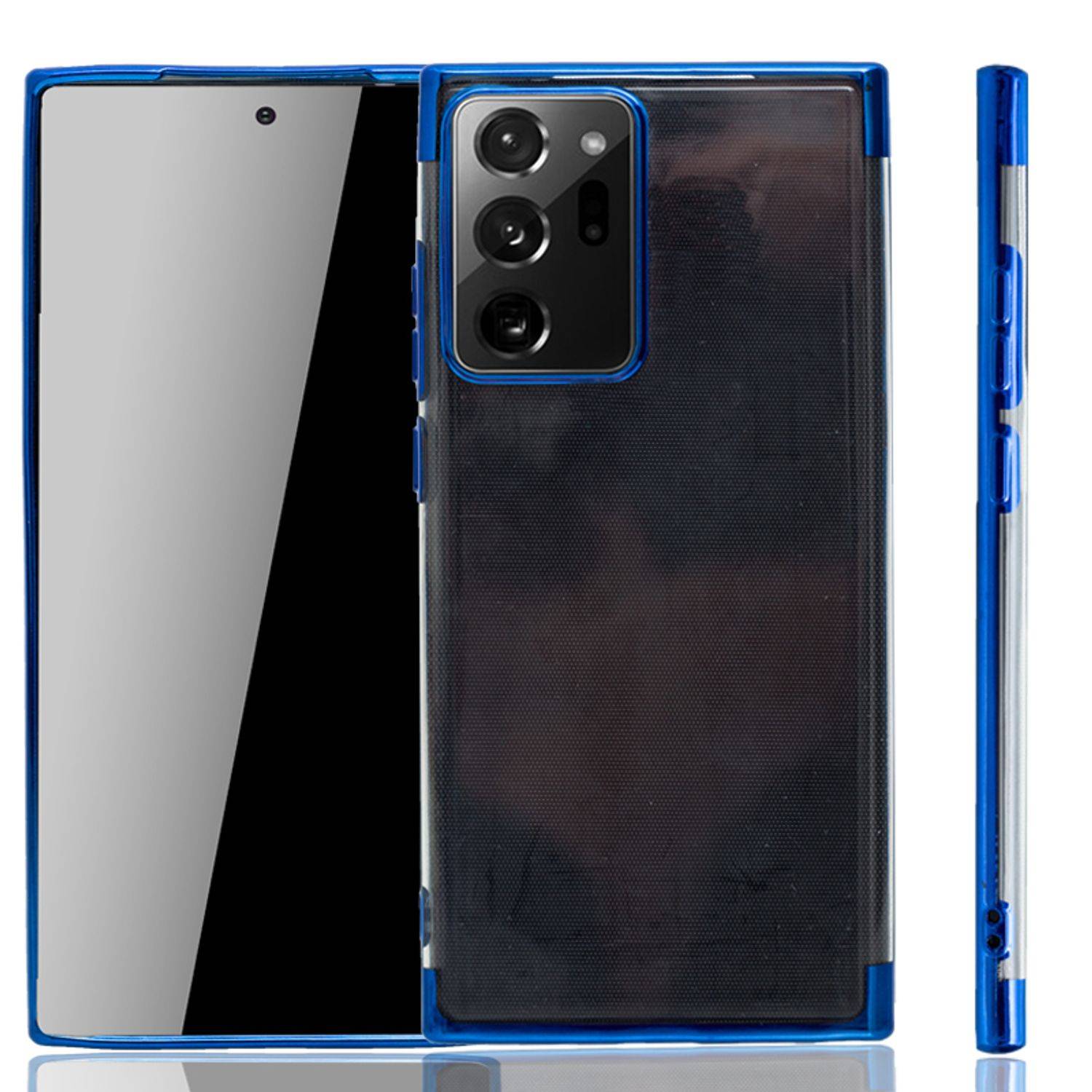 Samsung Galaxy Note 20 Ultra Handyhülle Bumper Backcover Blau