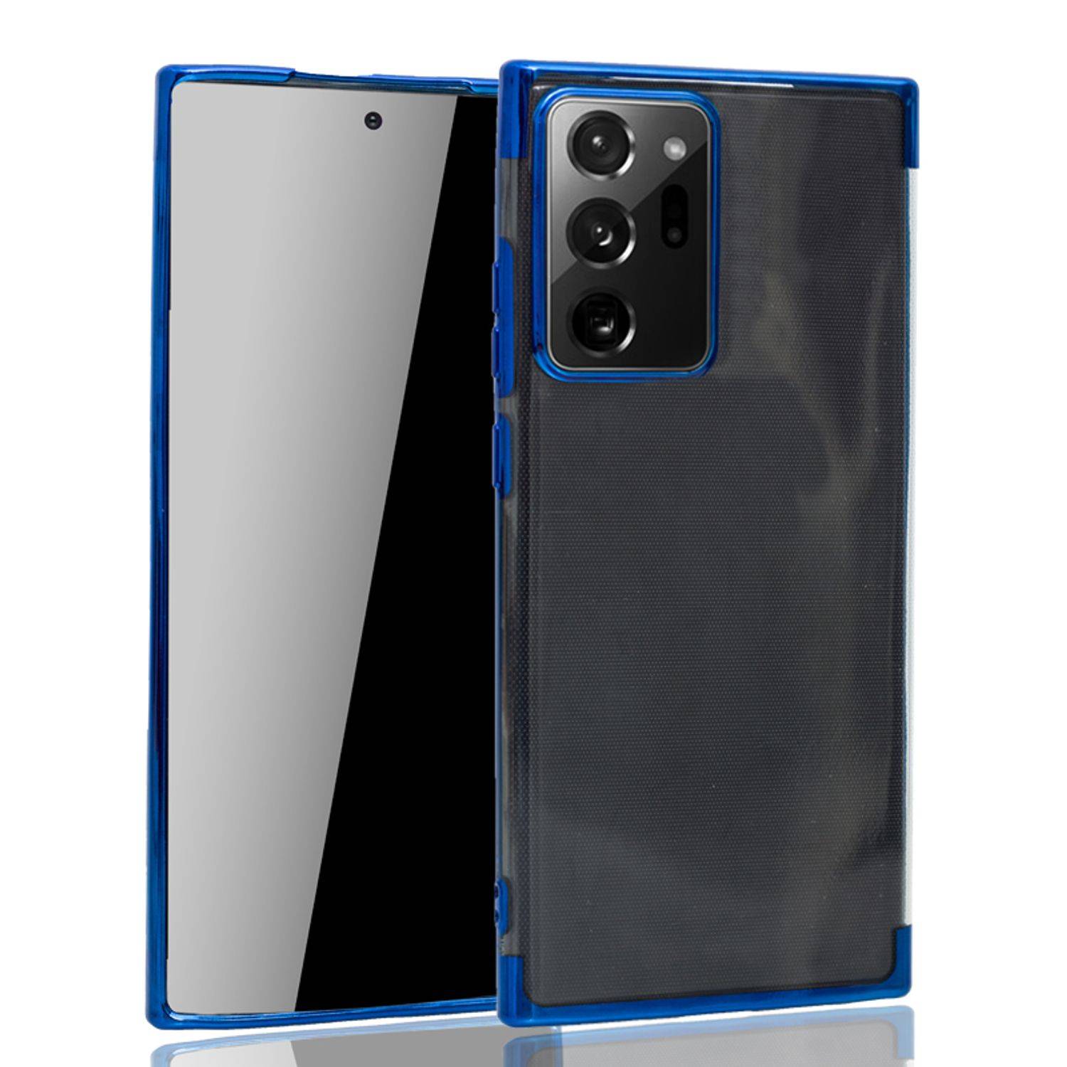 Samsung Galaxy Note 20 Ultra Handyhülle Bumper Backcover Blau