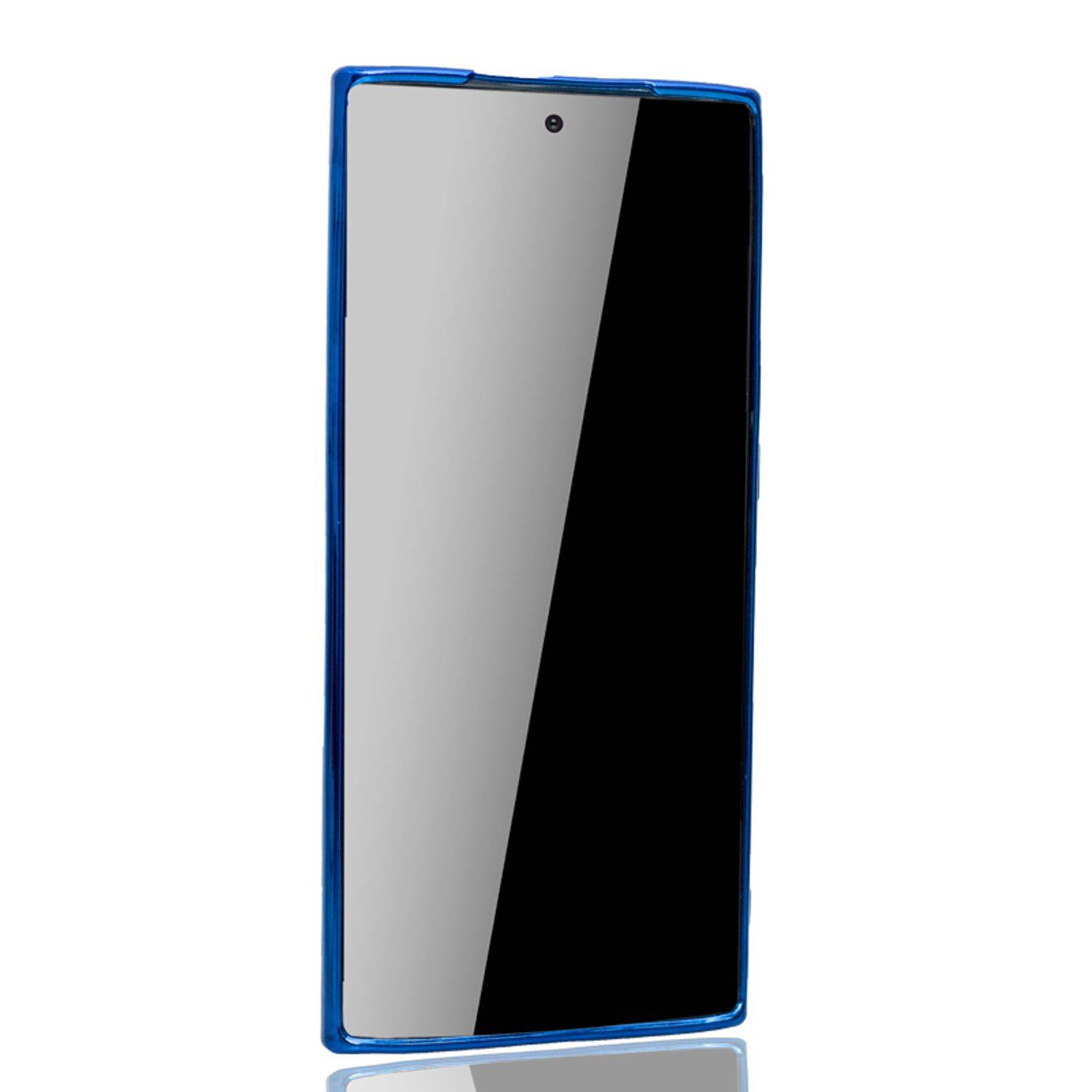 Samsung Galaxy Note 20 Ultra Handyhülle Bumper Backcover Blau