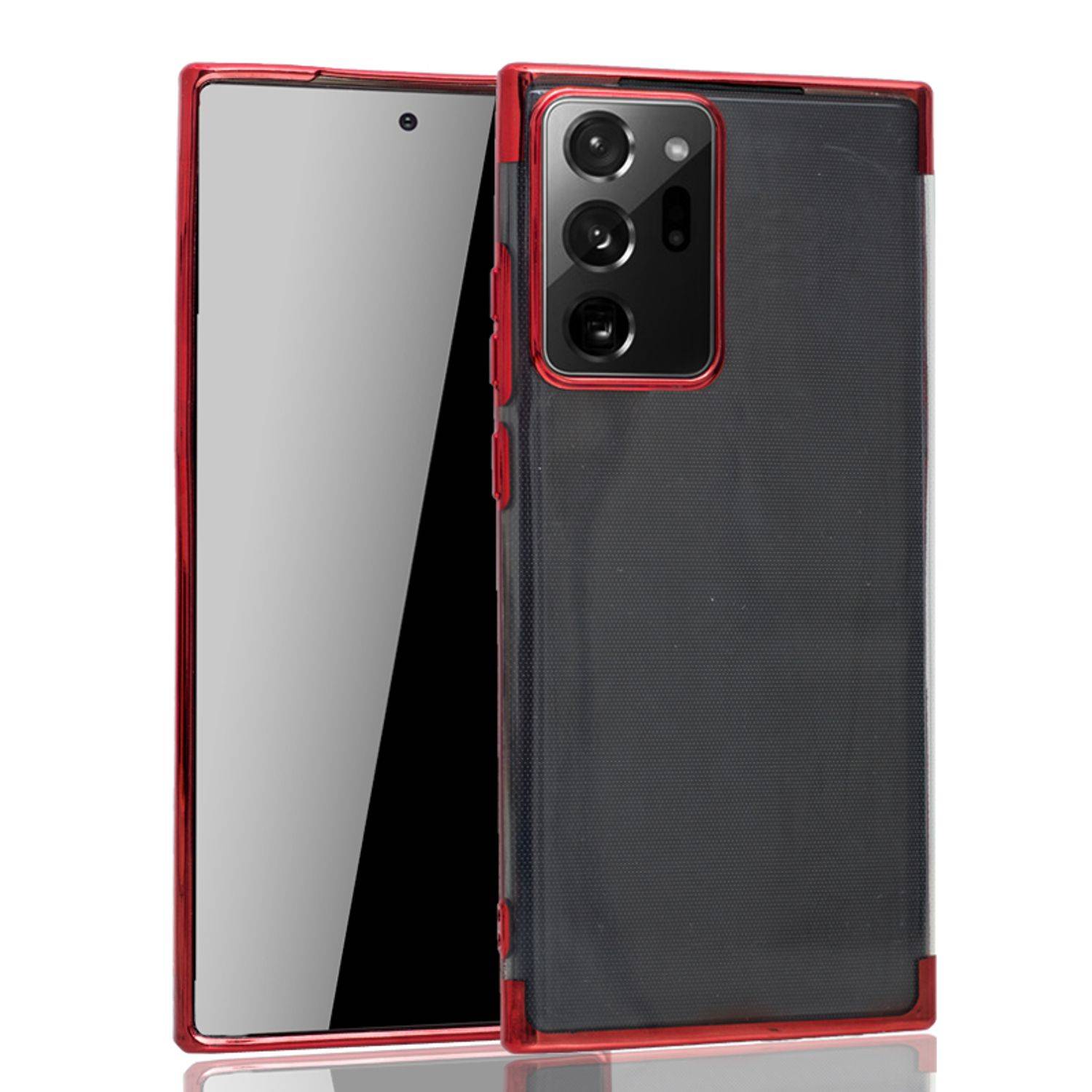 Samsung Galaxy Note 20 Ultra Handyhülle Bumper Backcover Rot