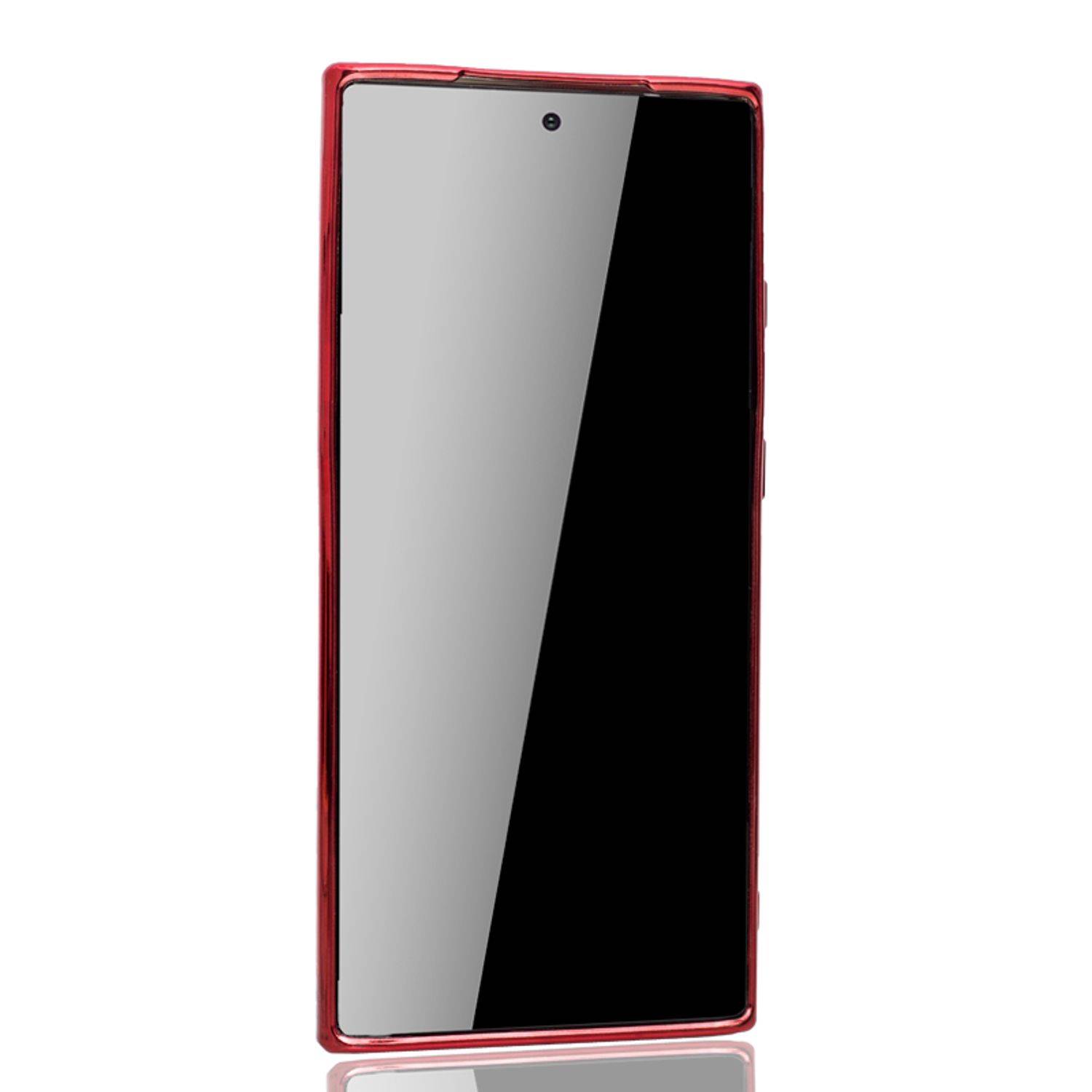 Samsung Galaxy Note 20 Ultra Handyhülle Bumper Backcover Rot
