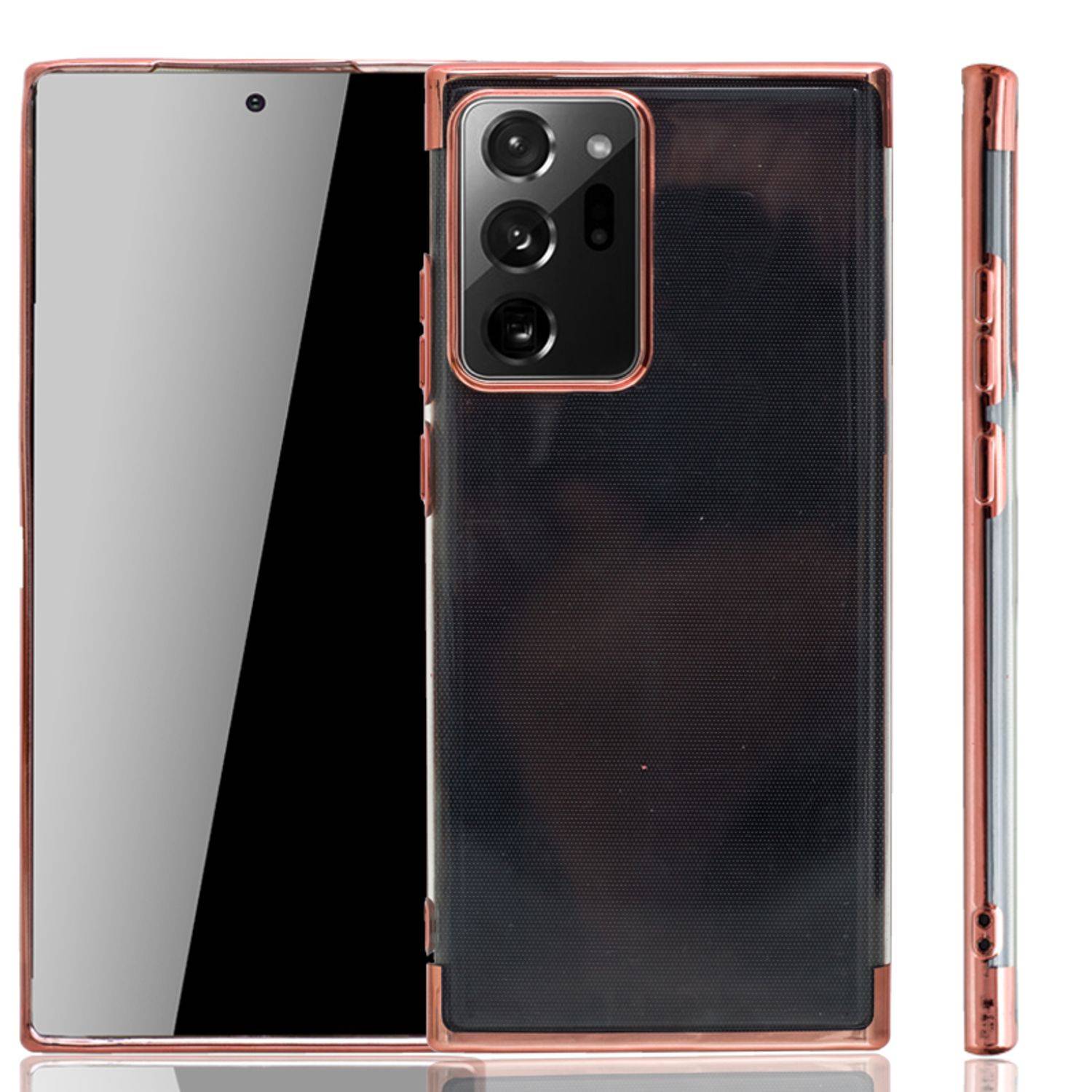 Samsung Galaxy Note 20 Ultra Handyhülle Bumper Backcover Rosa