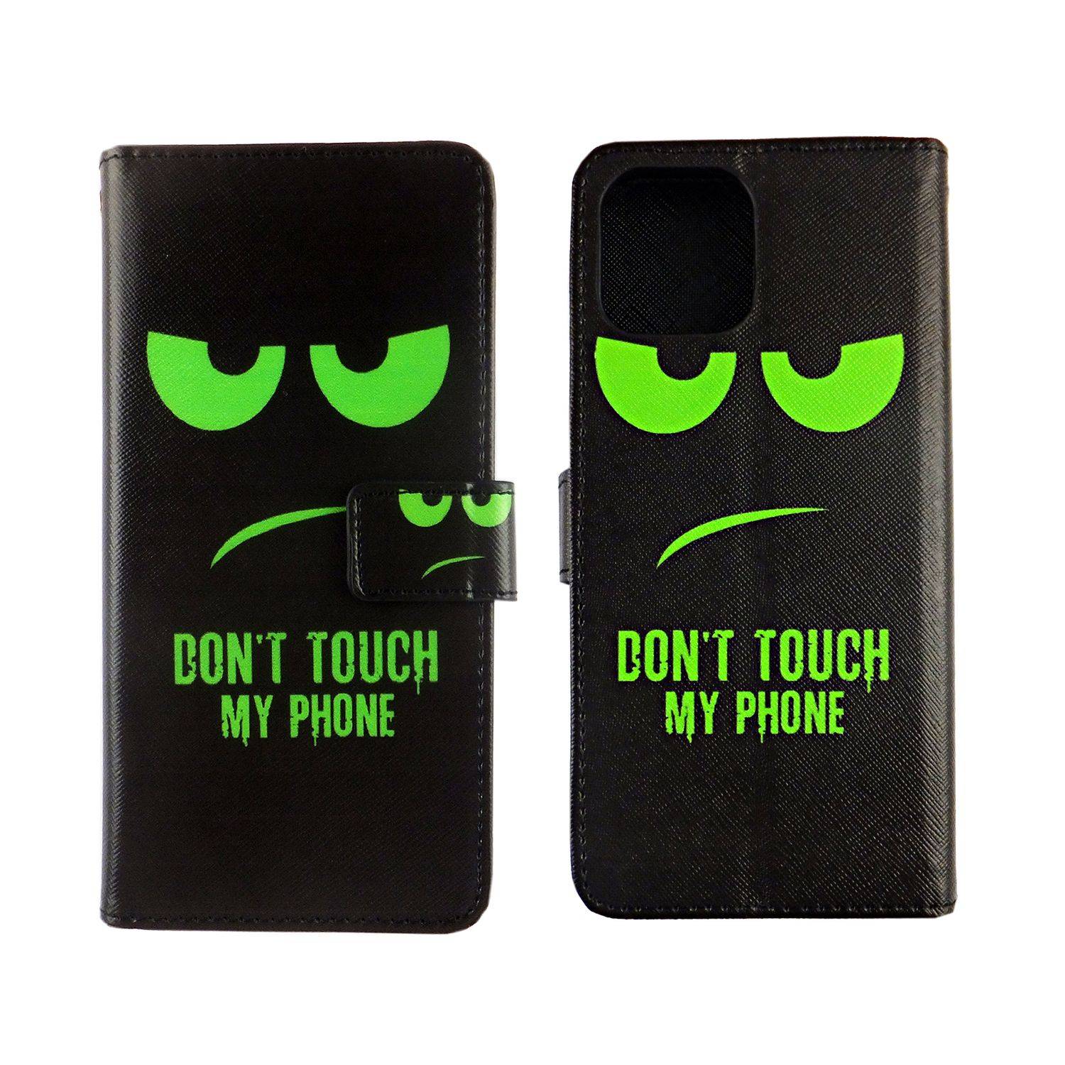 Apple iPhone 12 Pro Max Handyhülle Bookcover Grün