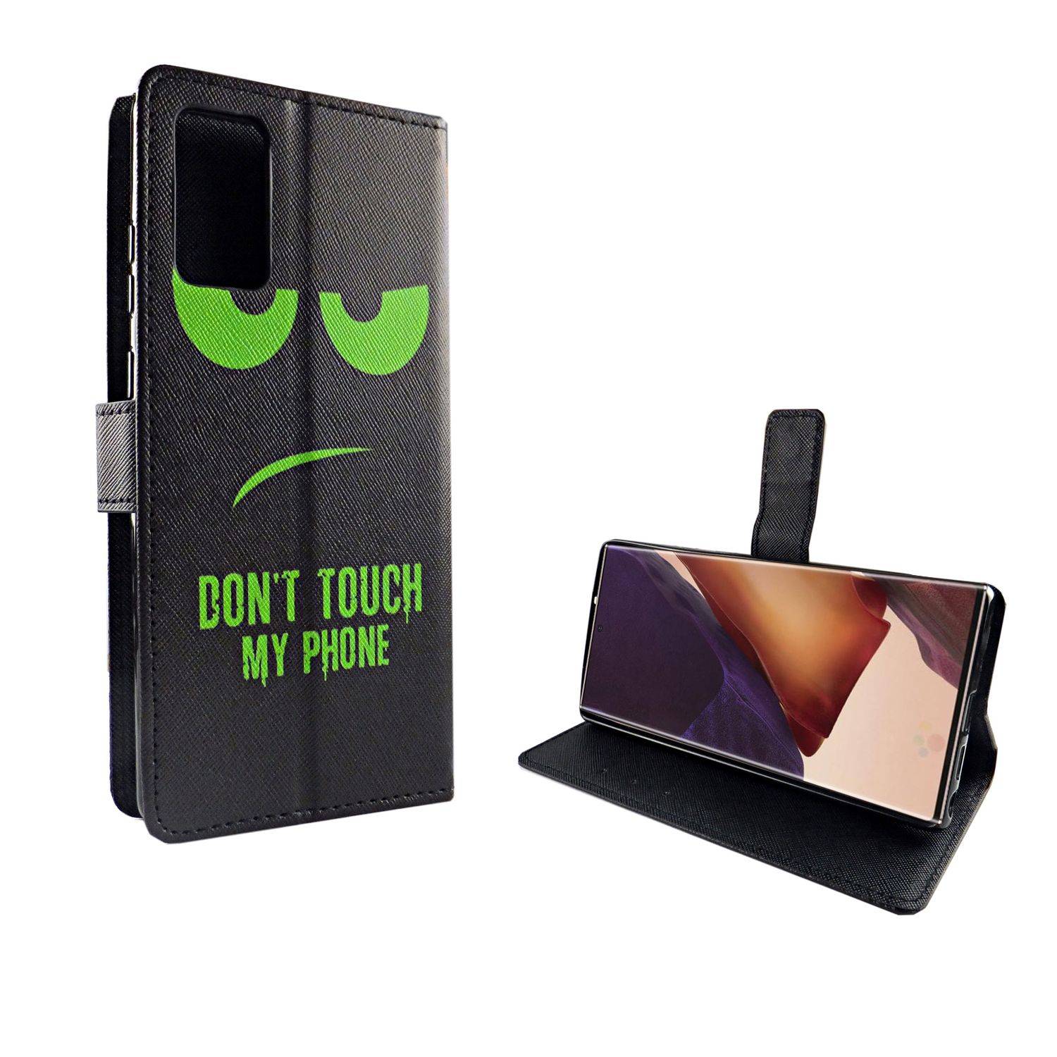 Samsung Galaxy Note 20 Handyhülle Bookcover Grün