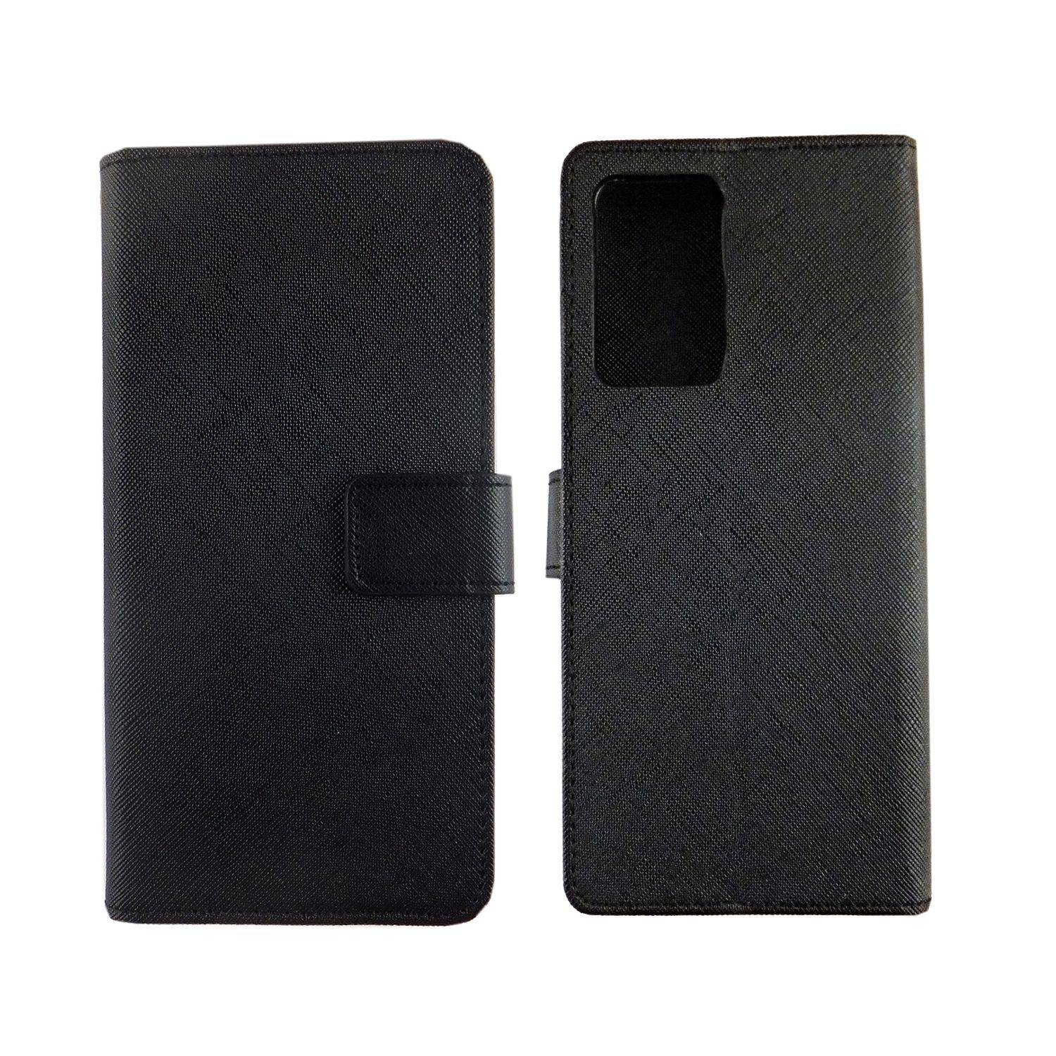 Samsung Galaxy Note 20 Ultra Handyhülle Bookcover Schwarz