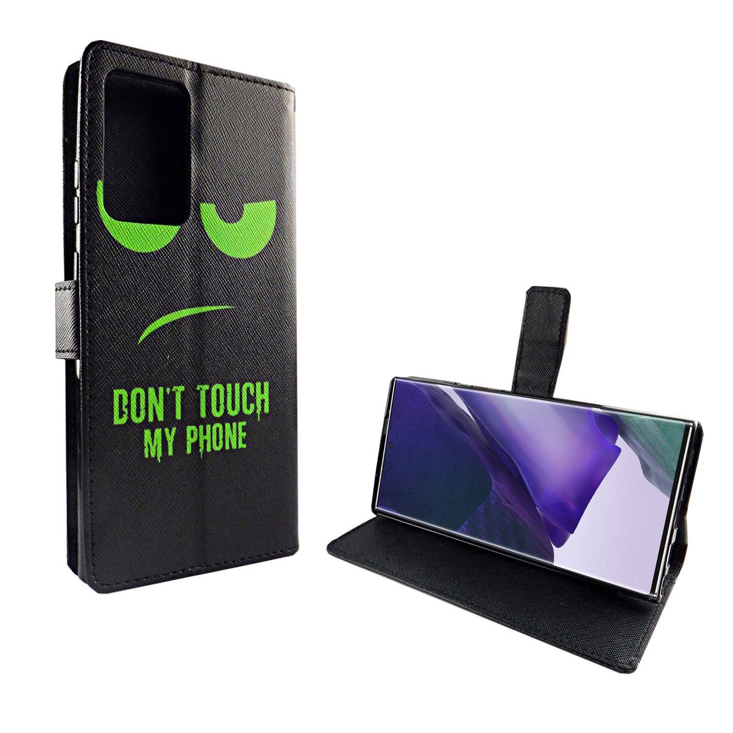 Samsung Galaxy Note 20 Ultra Handyhülle Bookcover Grün