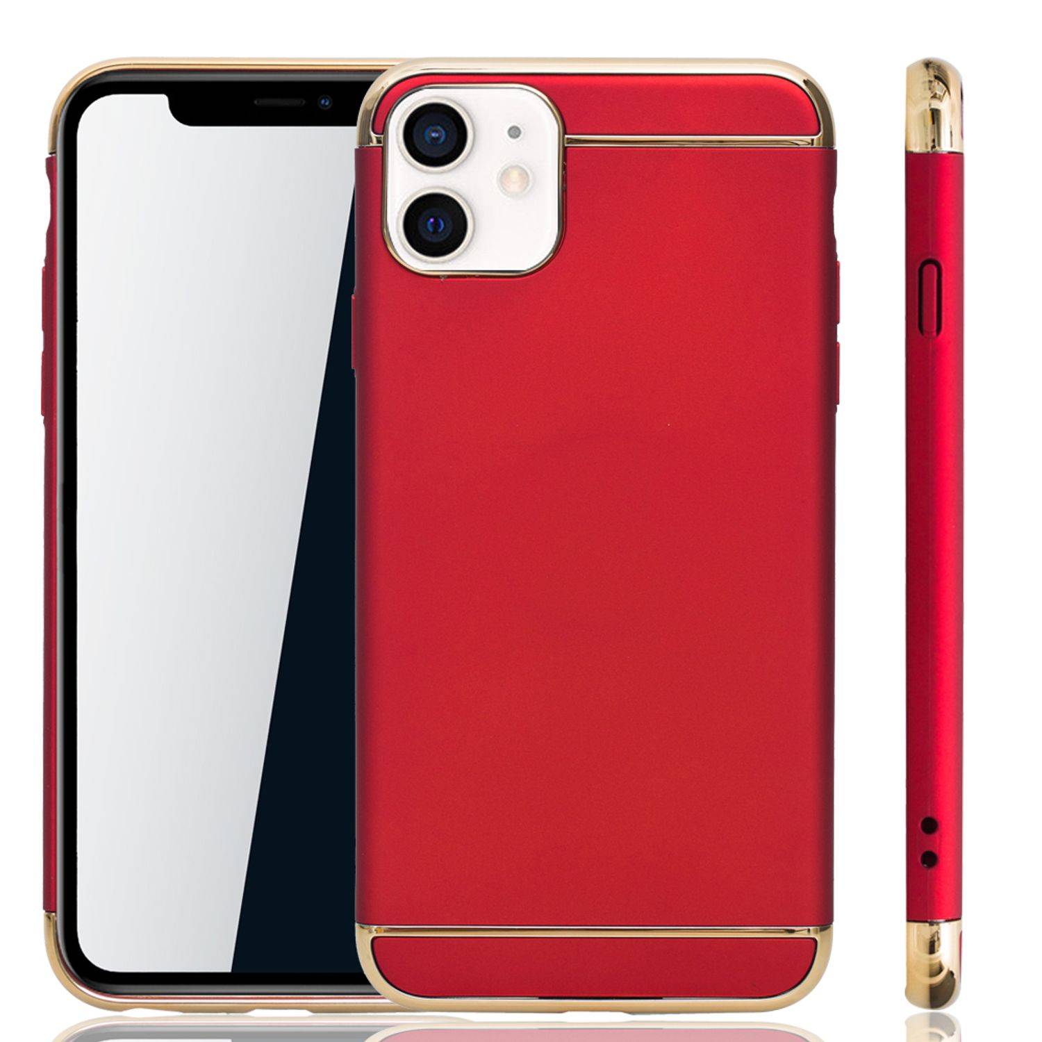 Apple iPhone 12 Mini Handyhülle Backcover Rot