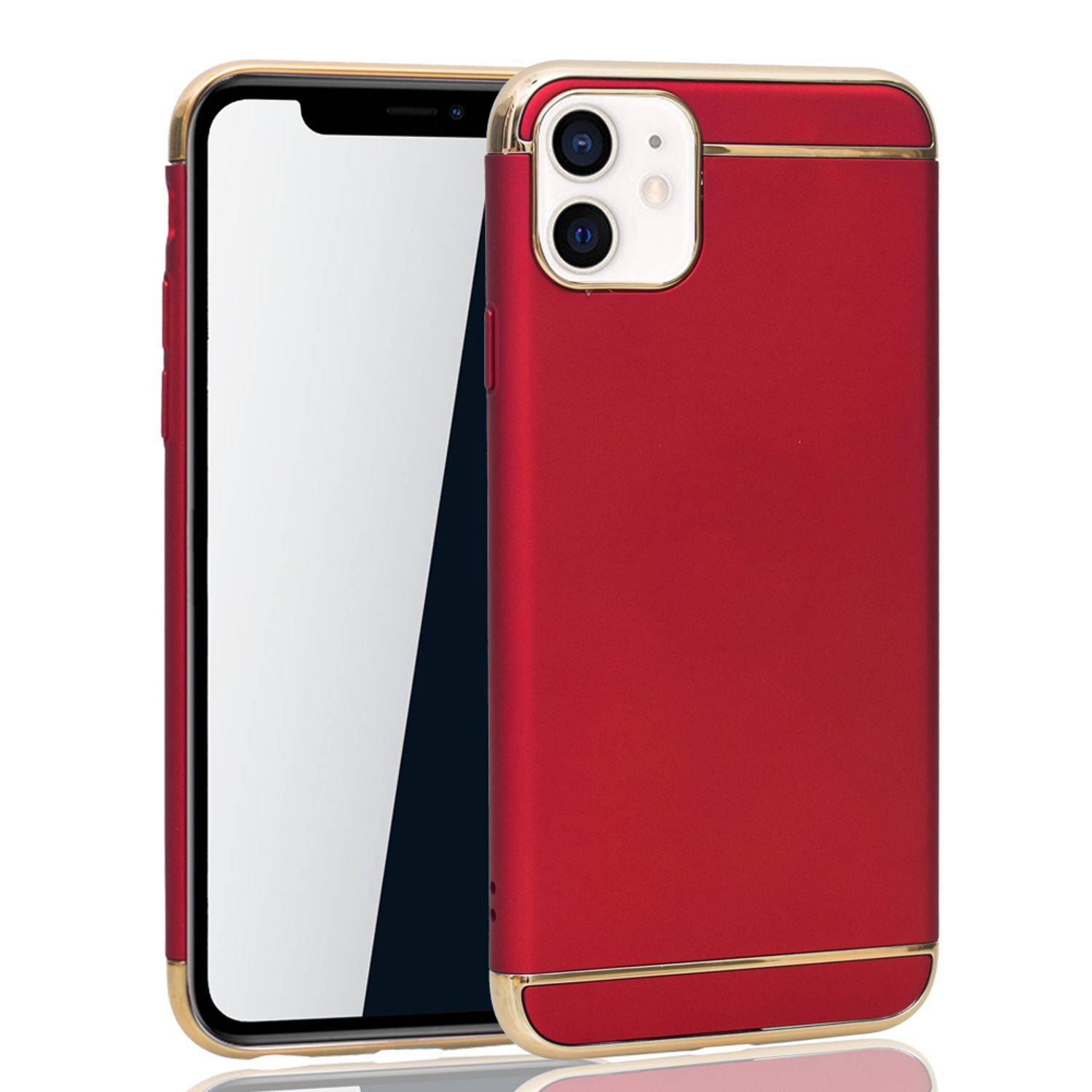 Apple iPhone 12 Mini Handyhülle Backcover Rot
