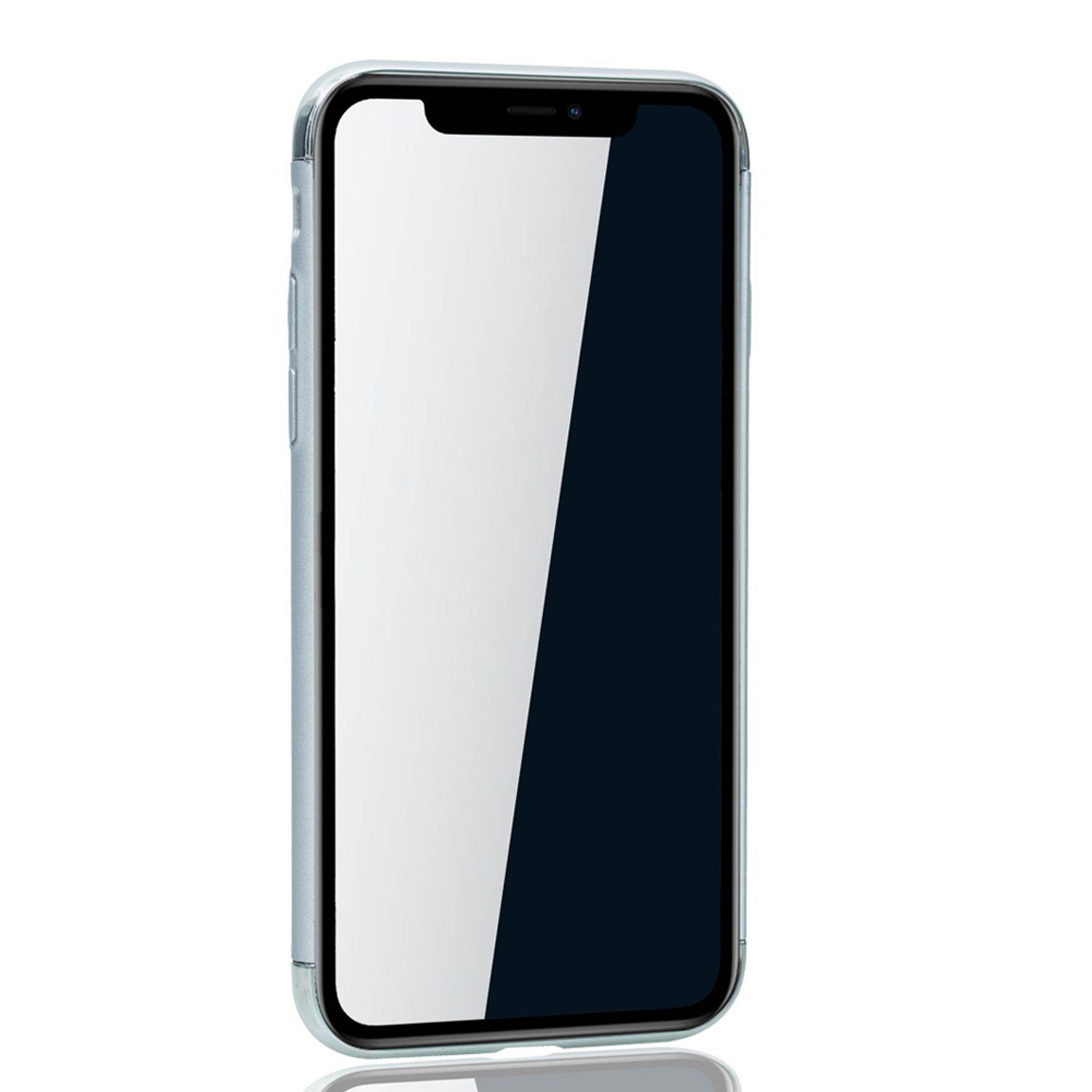 Apple iPhone 12 Pro Max Handyhülle Backcover Silber