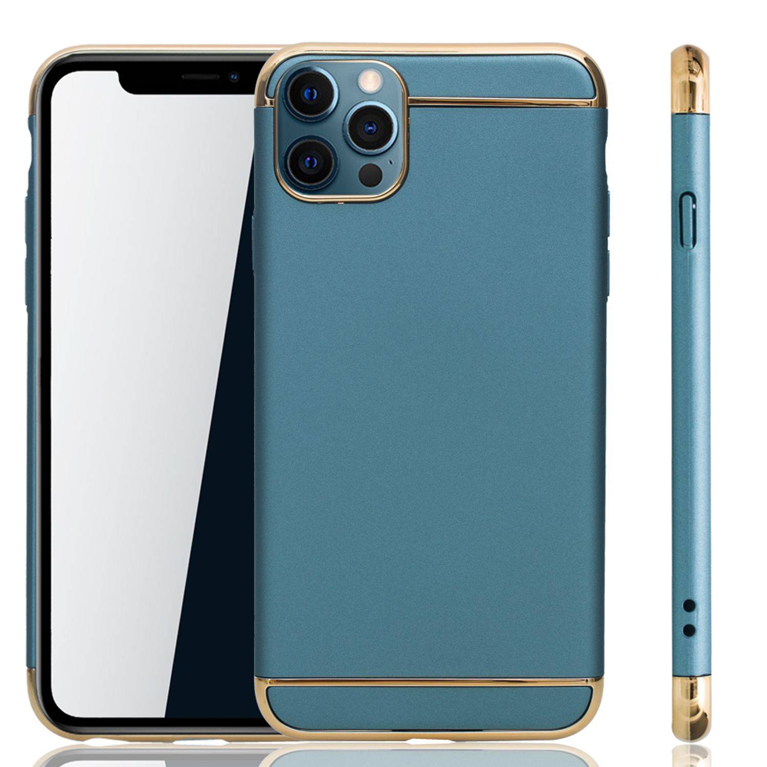 Apple iPhone 12 Pro Max Handyhülle Backcover Blau