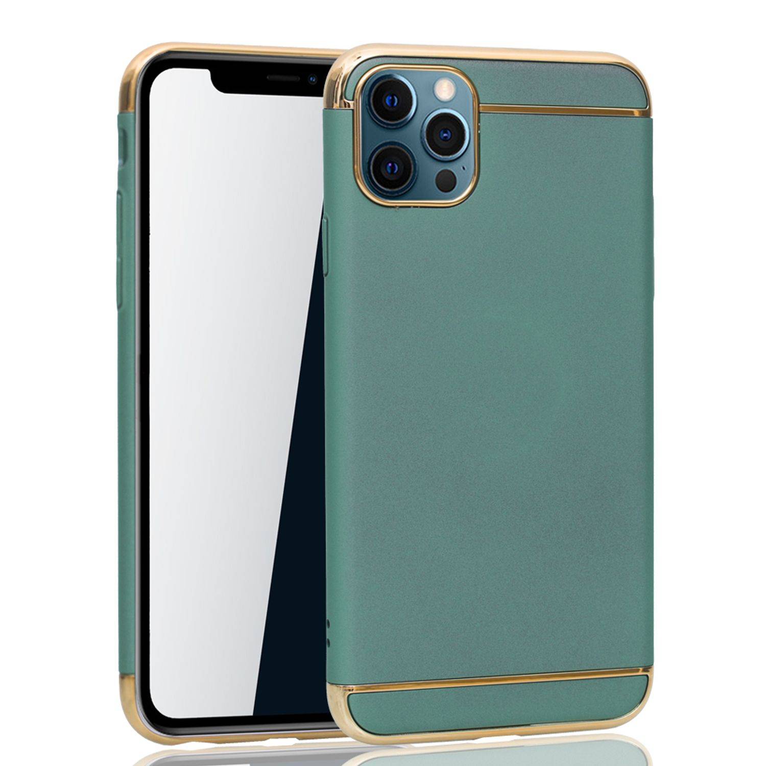 Apple iPhone 12 Pro Max Handyhülle Backcover Grün