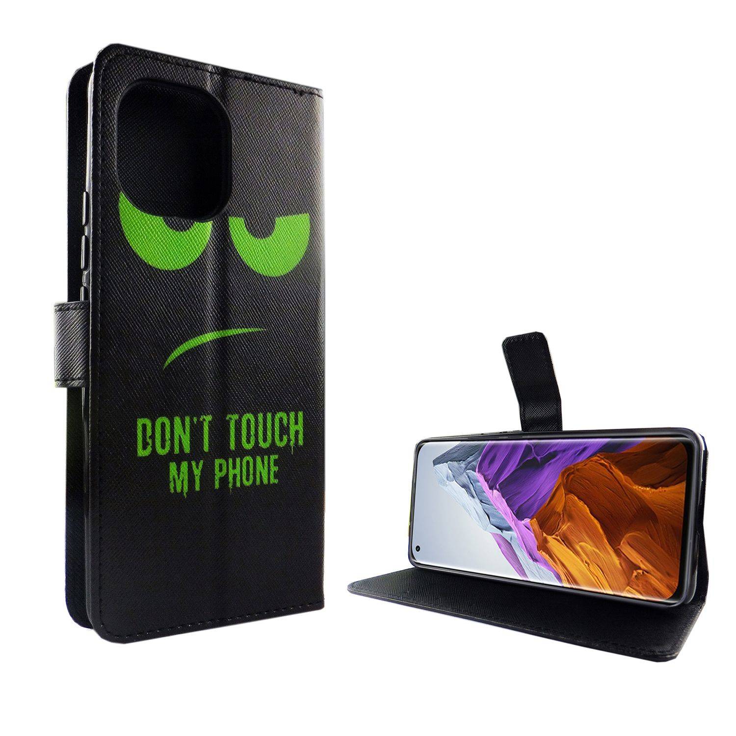 Xiaomi Mi 11 Handyhülle Bookcover Schwarz