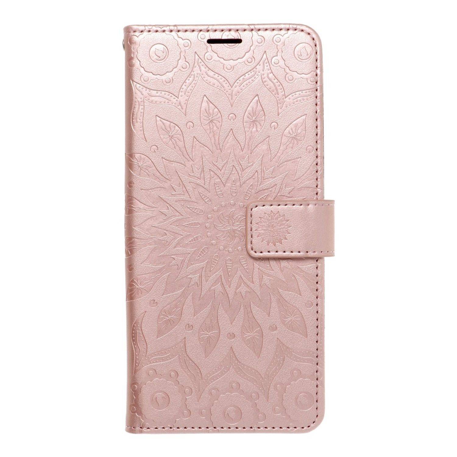 Hülle kompatibel mit Samsung Galaxy A42 5G Kunstleder Handyhülle - Handy Case Rosa