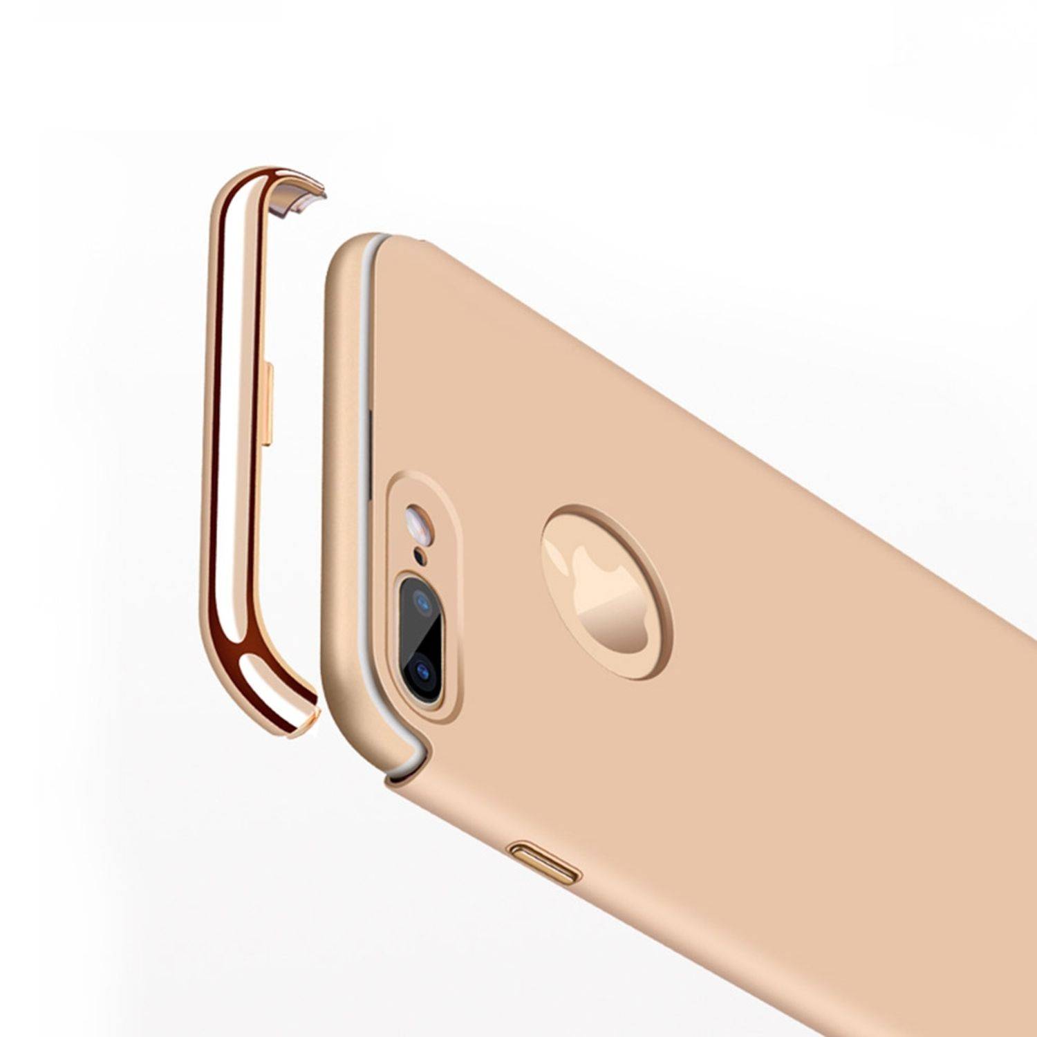 Apple iPhone 8 Plus Handyhülle Backcover Gold