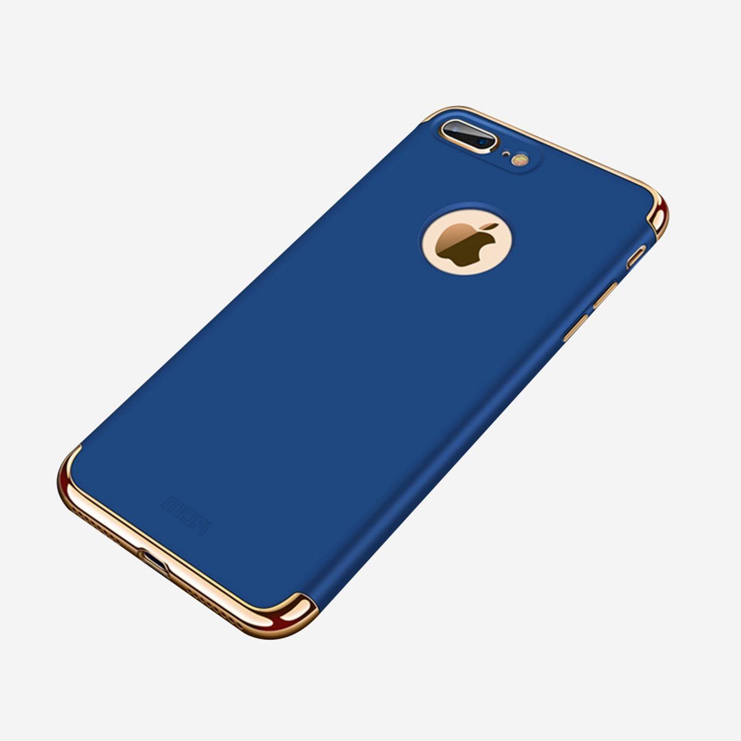 Apple iPhone 8 Plus Handyhülle Backcover Blau