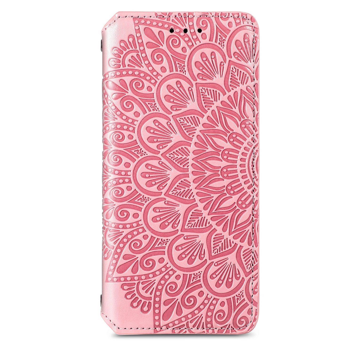 Samsung Galaxy S21 Plus Handyhülle Bookcover Rosa