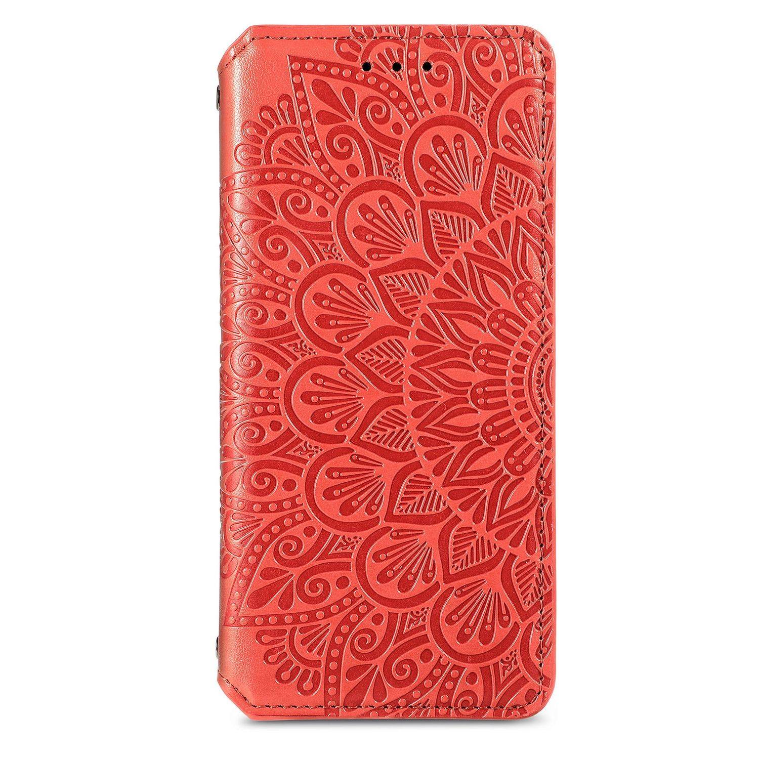 Samsung Galaxy S21 Plus Handyhülle Bookcover Rot