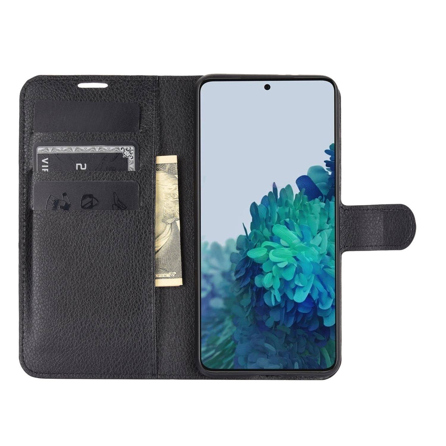 Samsung Galaxy S21 Plus Handyhülle Bookcover Schwarz