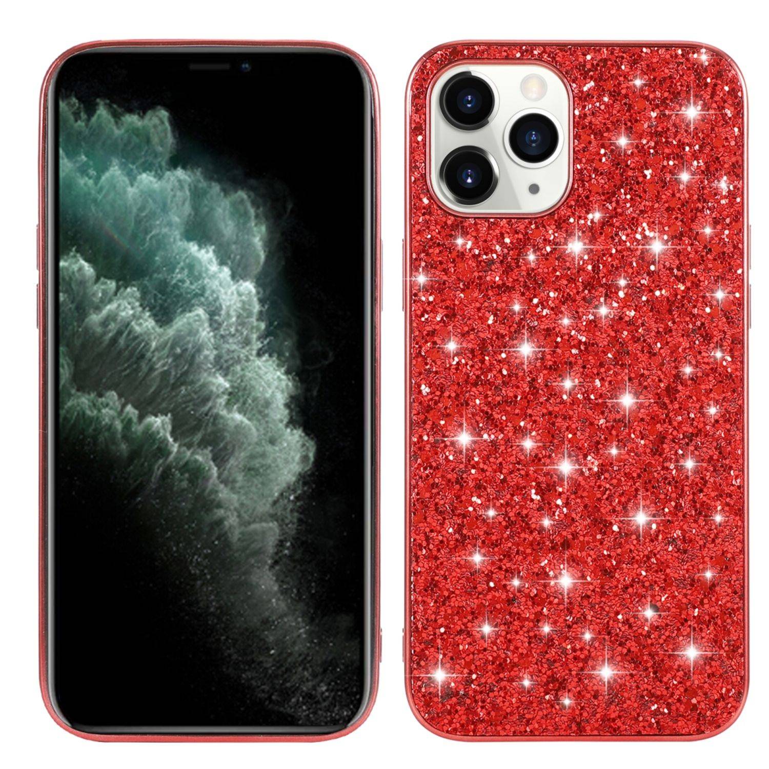 Hülle kompatibel mit Apple iPhone 12 Pro Max Kunststoff Soft Handyhülle - Handy Case Rot