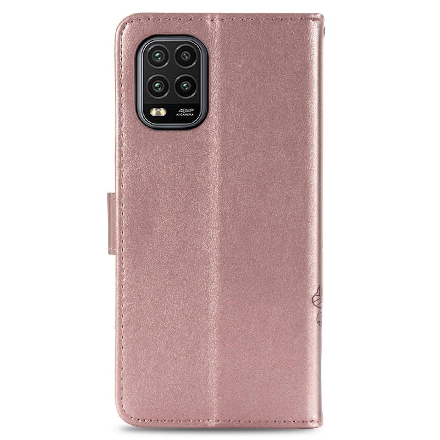 Xiaomi Mi 10 Lite 5G Handyhülle Bookcover Rosa