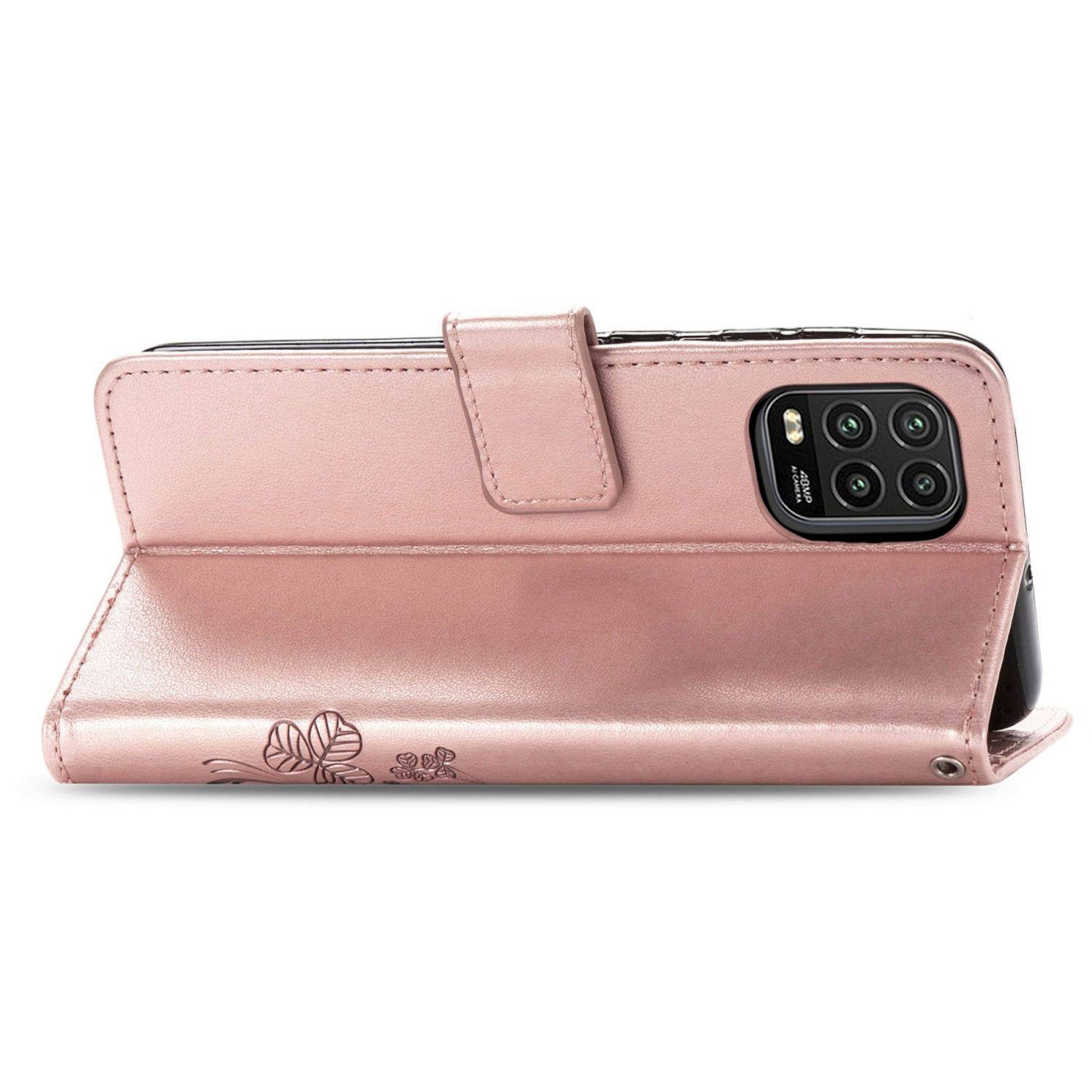Xiaomi Mi 10 Lite 5G Handyhülle Bookcover Rosa