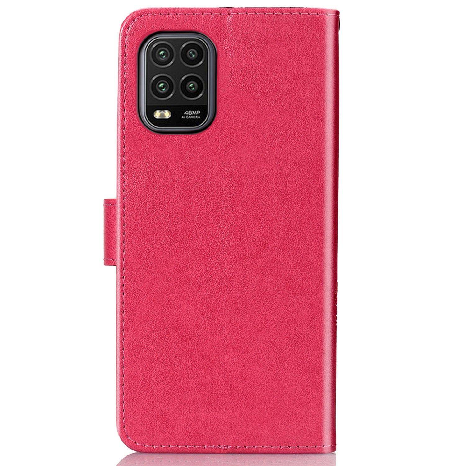 Xiaomi Mi 10 Lite 5G Handyhülle Bookcover Rosa