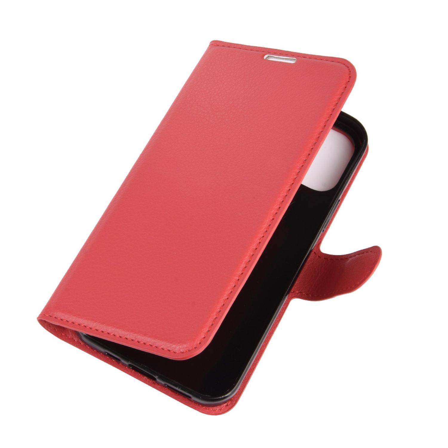 Apple iPhone 12 Pro Max Handyhülle Bookcover Rot